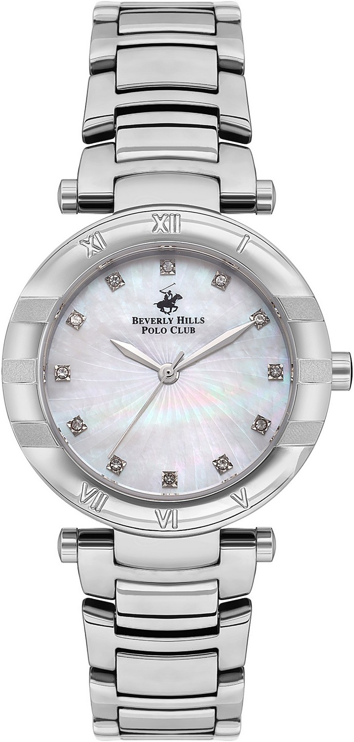 BEVERLY HILLS POLO CLUB  Женские часы, кварцевый механизм, суперметалл, 32 мм