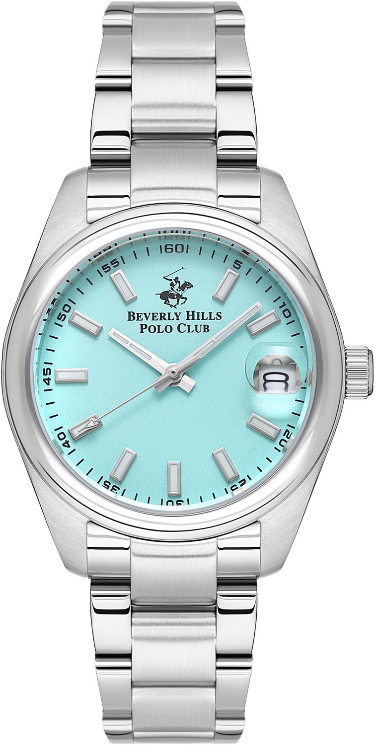 BEVERLY HILLS POLO CLUB  Женские часы, кварцевый механизм, сталь, 32 мм