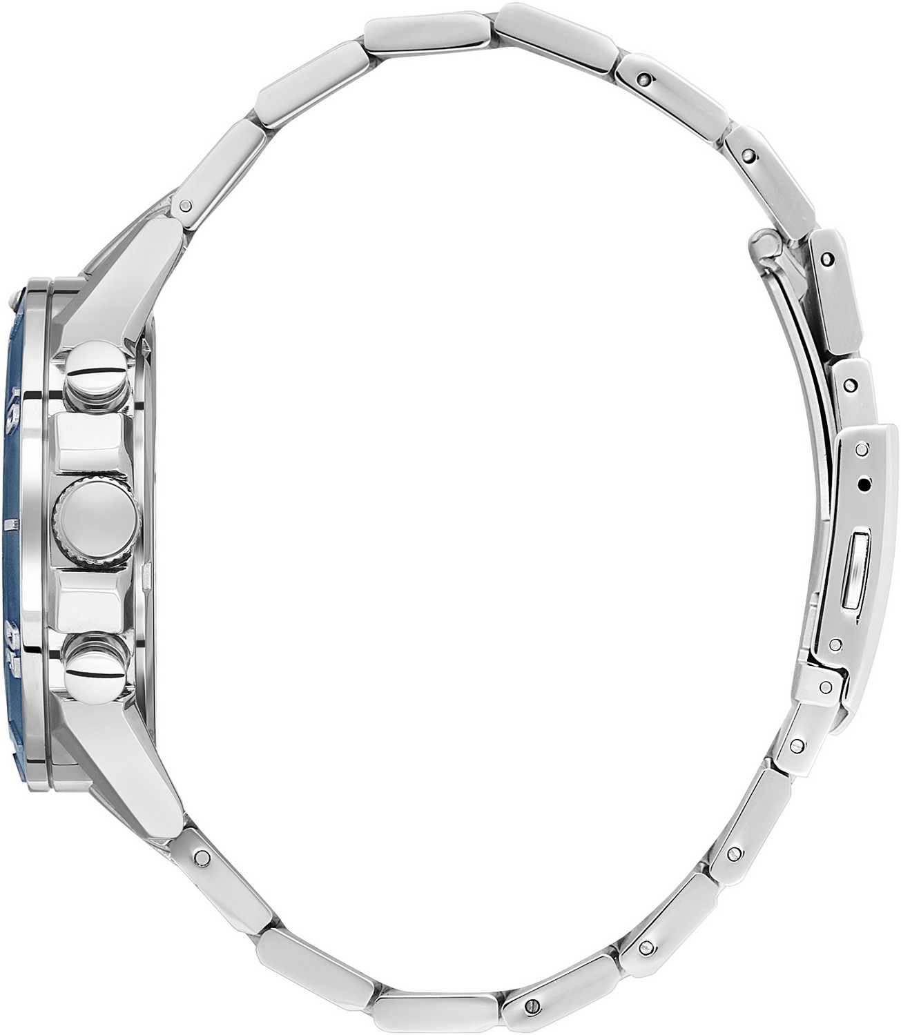 BEVERLY HILLS POLO CLUB  Мужские часы, кварцевый механизм, сталь, 45 мм