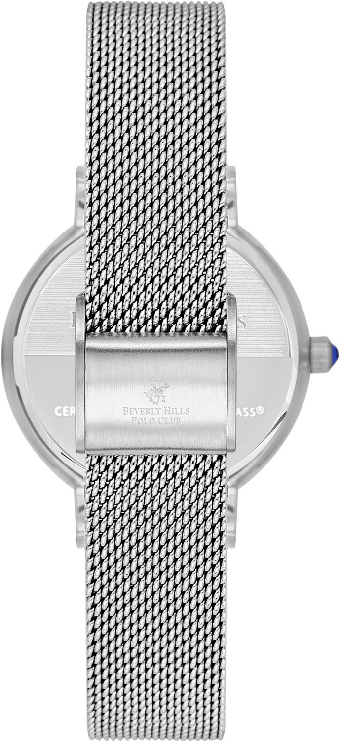BEVERLY HILLS POLO CLUB  Женские часы, кварцевый механизм, сталь, 32 мм