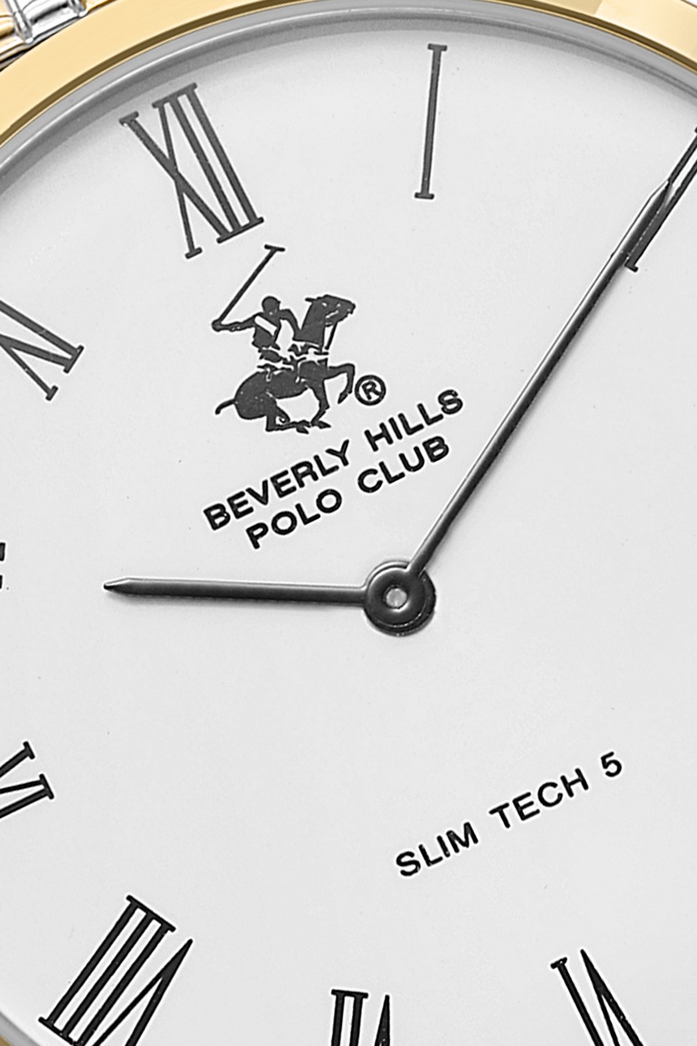 BEVERLY HILLS POLO CLUB  Мужские часы, кварцевый механизм, сталь с покрытием, 39 мм