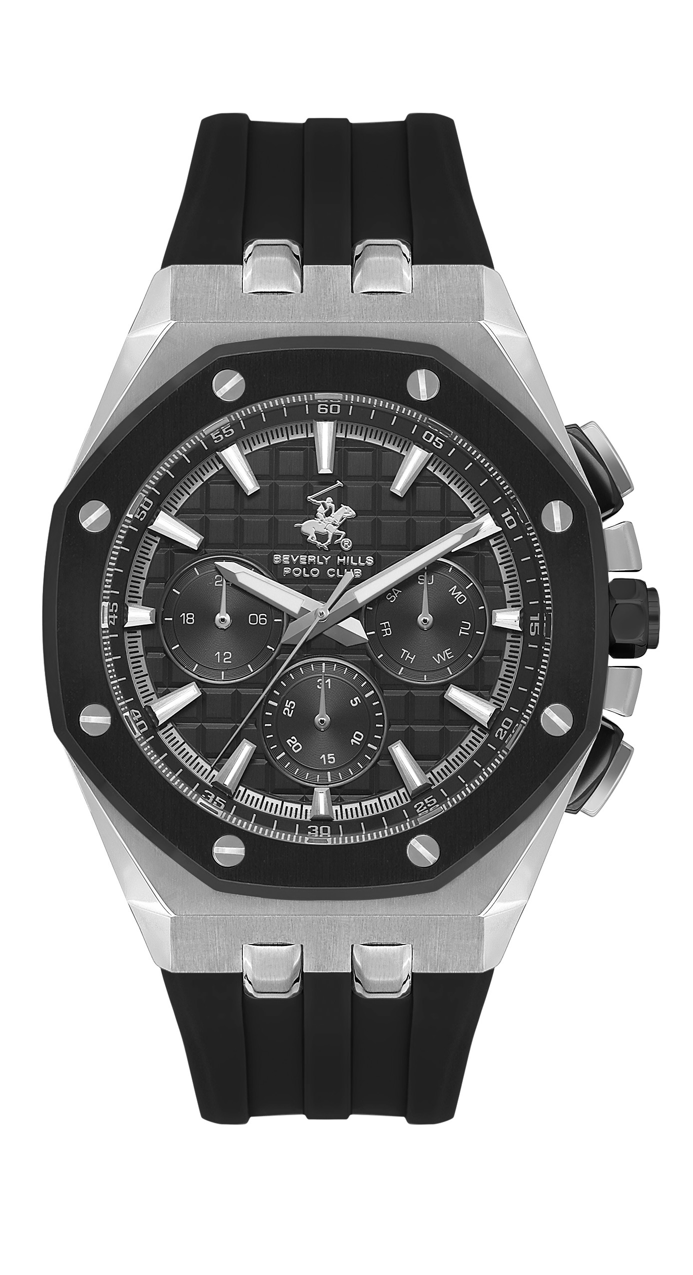 Часы BEVERLY HILLS POLO CLUB  BP3624X.351  часы, кварцевый механизм, 45,5 мм