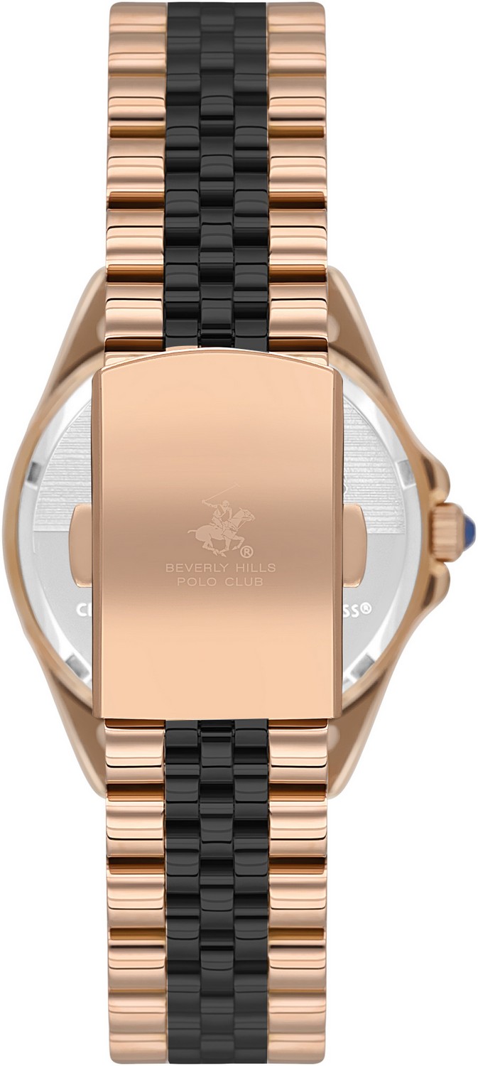 BEVERLY HILLS POLO CLUB   часы, кварцевый механизм, 36 мм