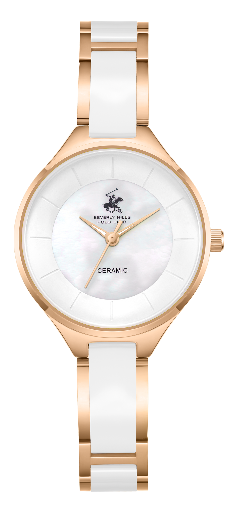 BEVERLY HILLS POLO CLUB  Женские часы, кварцевый механизм, суперметалл, 30 мм