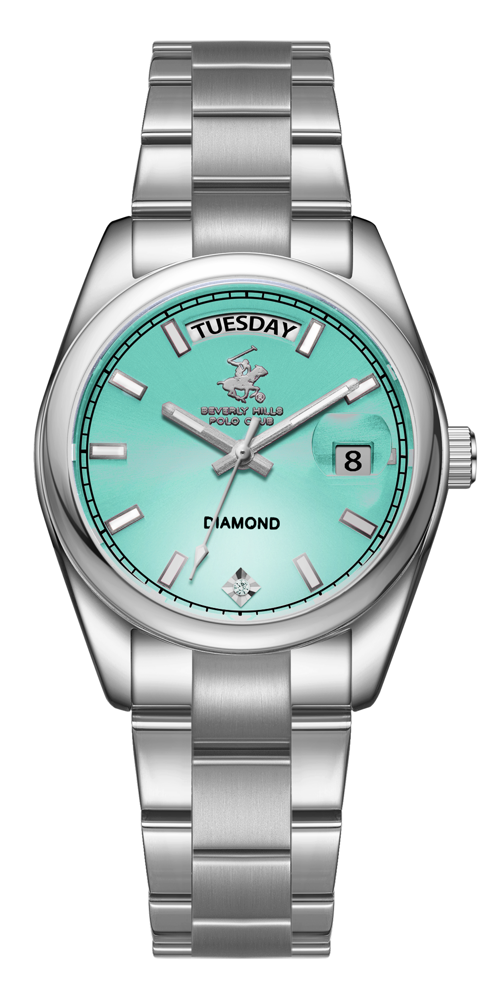 Часы BEVERLY HILLS POLO CLUB  BP3709X.301  часы, кварцевый механизм, сталь, 34 мм