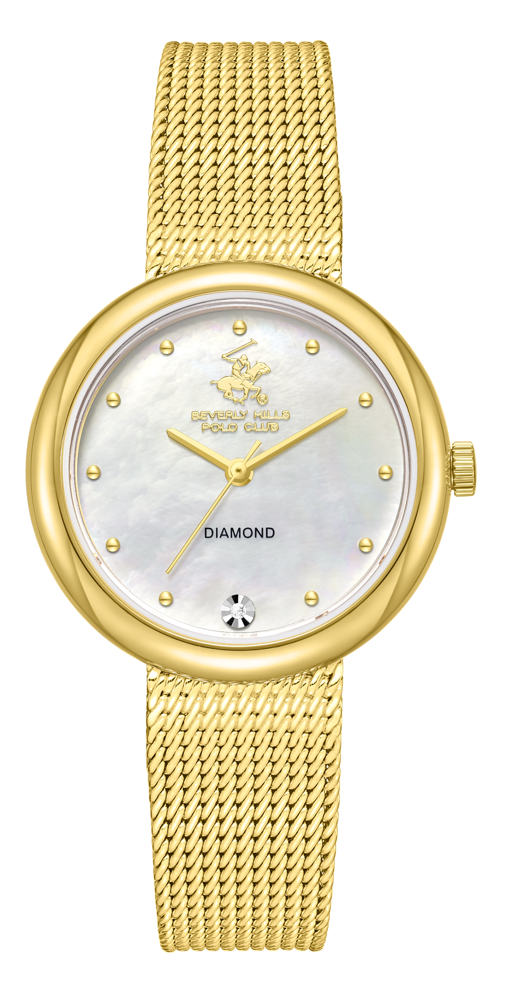 Часы BEVERLY HILLS POLO CLUB  BP3760X.120 Женские часы, кварцевый механизм, сталь с покрытием, 30 мм