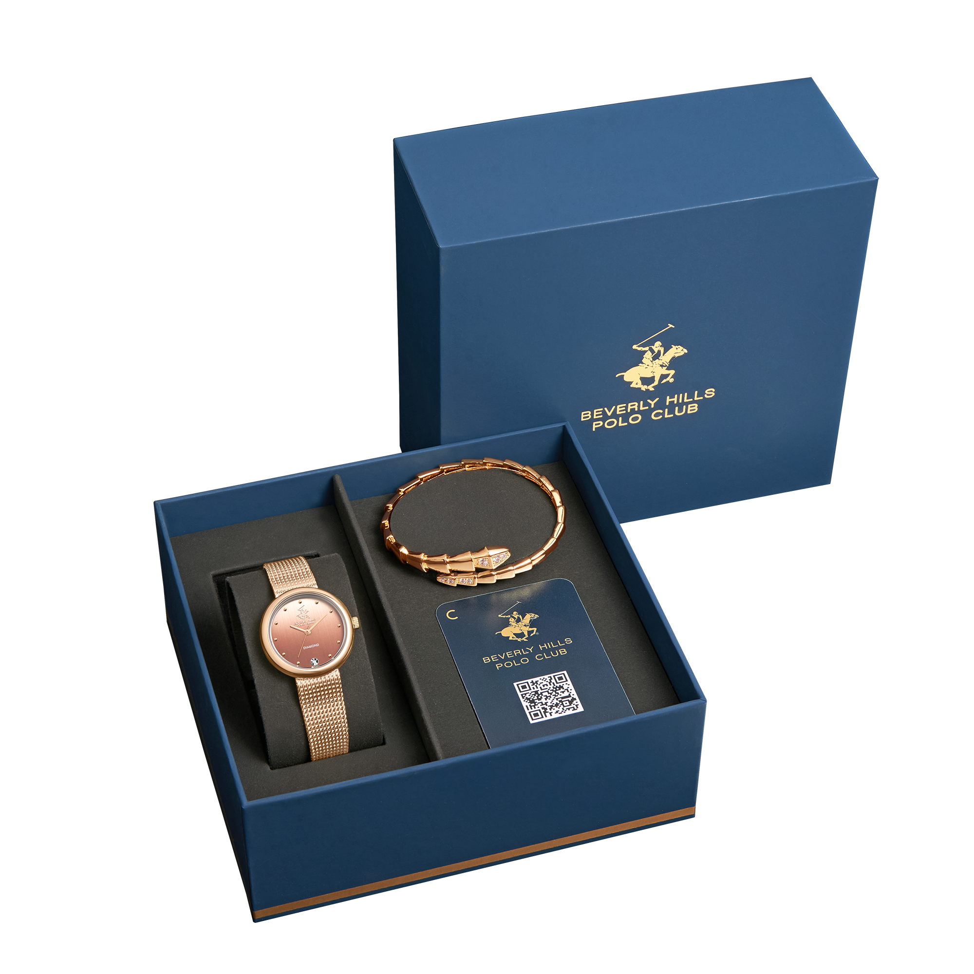 BEVERLY HILLS POLO CLUB  Женские часы, кварцевый механизм, сталь с покрытием, 30 мм