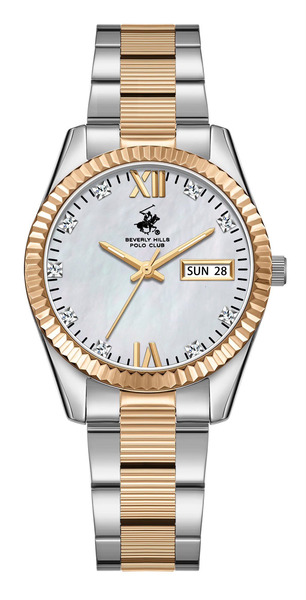 Часы BEVERLY HILLS POLO CLUB  BP3765C.520 Женские часы, кварцевый механизм, сталь с покрытием, 32 мм