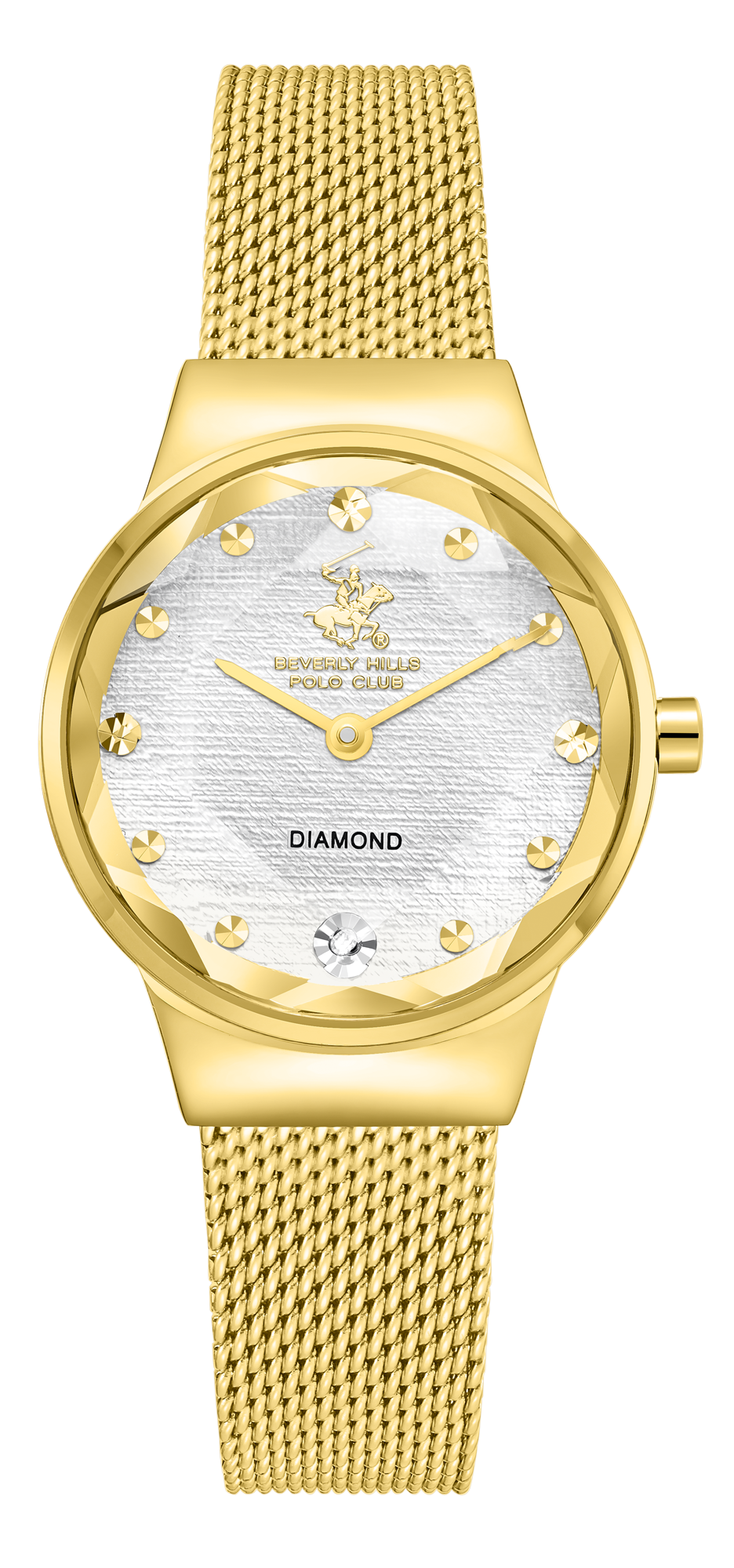 Часы BEVERLY HILLS POLO CLUB  BP3768X.130 Женские часы, кварцевый механизм, сталь с покрытием, 28 мм
