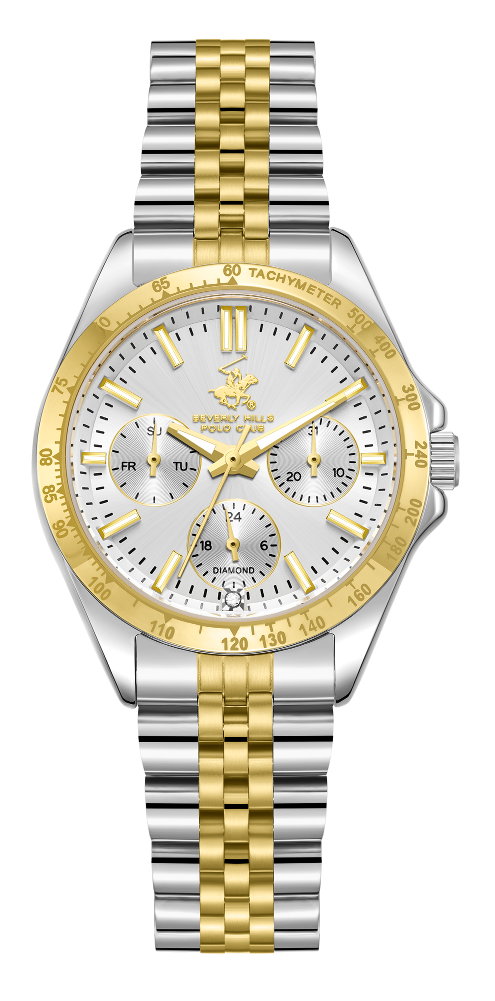 Часы BEVERLY HILLS POLO CLUB  BP3771C.230 Женские часы, кварцевый механизм, сталь с покрытием, 32 мм