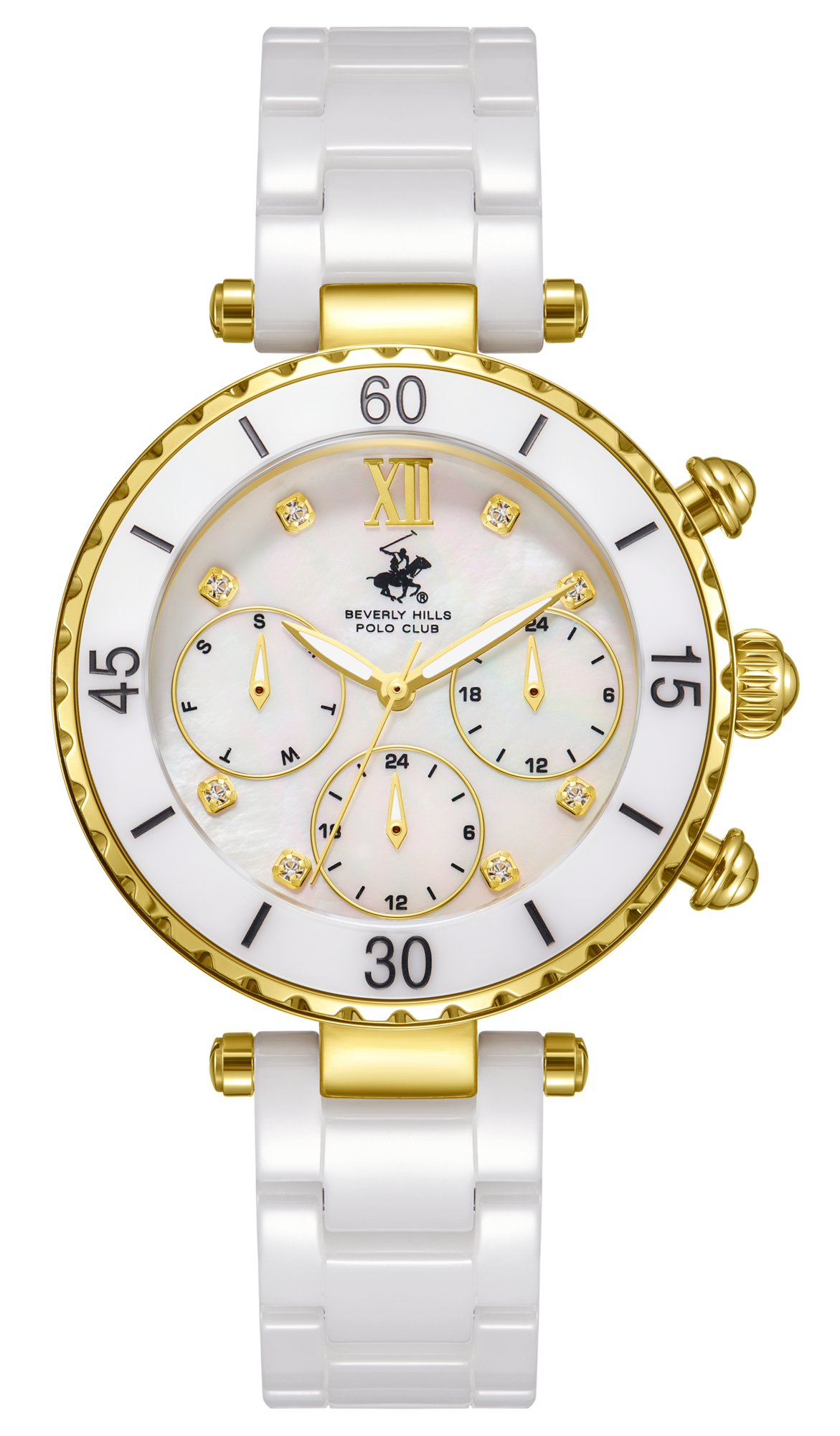 BEVERLY HILLS POLO CLUB  Женские часы, кварцевый механизм, 36,5 мм