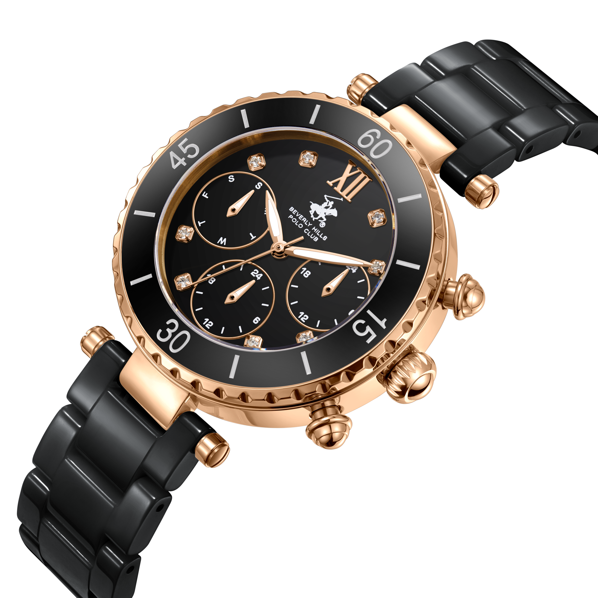 BEVERLY HILLS POLO CLUB  Женские часы, кварцевый механизм, 36,5 мм