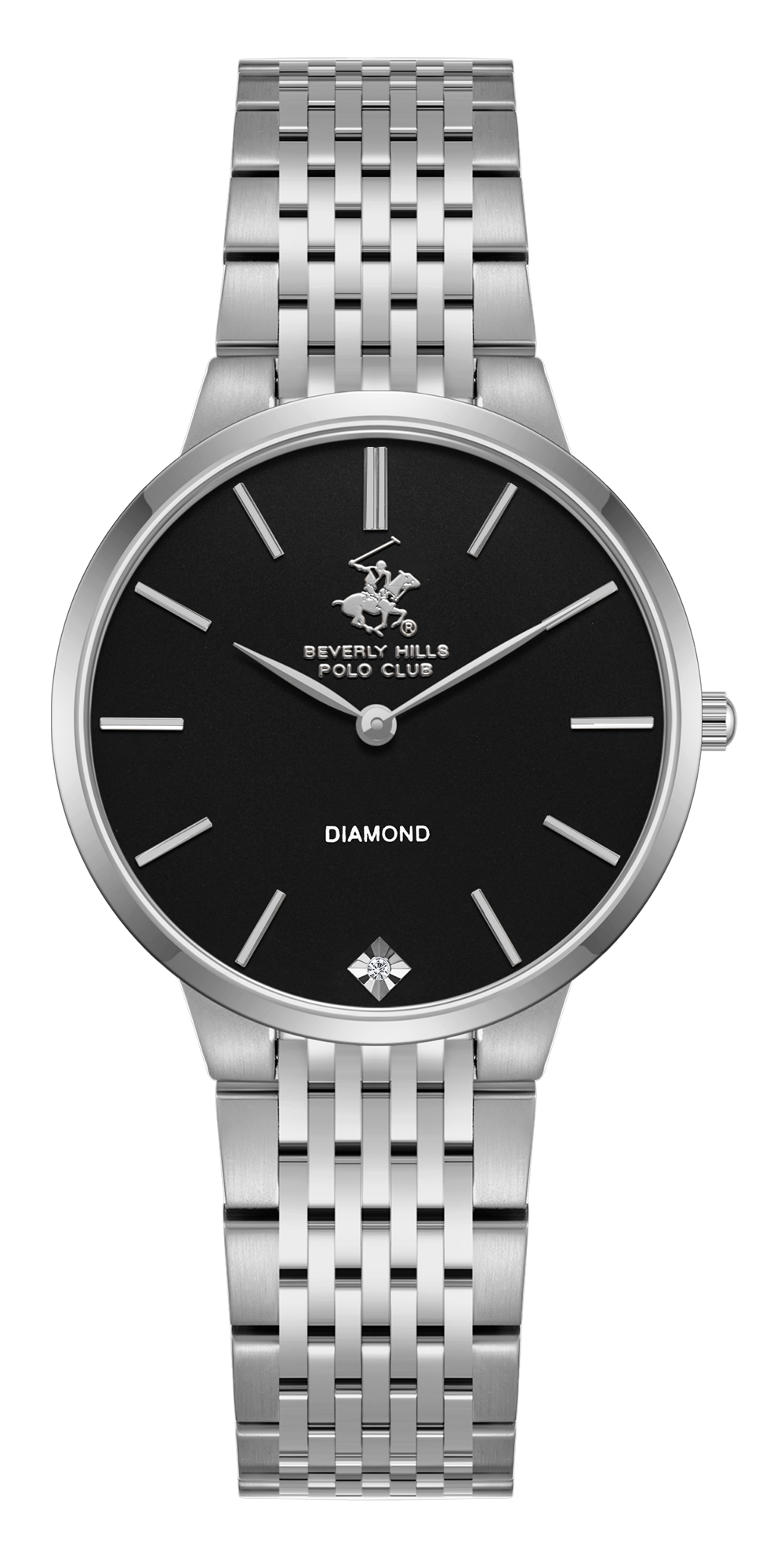 BEVERLY HILLS POLO CLUB  Женские часы, кварцевый механизм, сталь, 32 мм