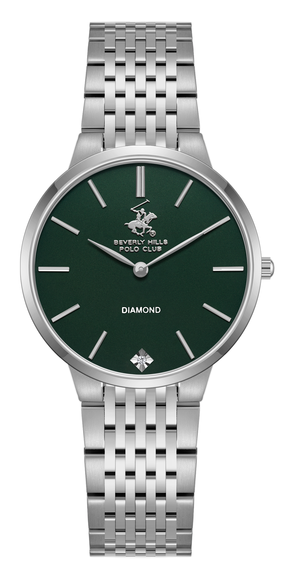 BEVERLY HILLS POLO CLUB  Женские часы, кварцевый механизм, сталь, 32 мм