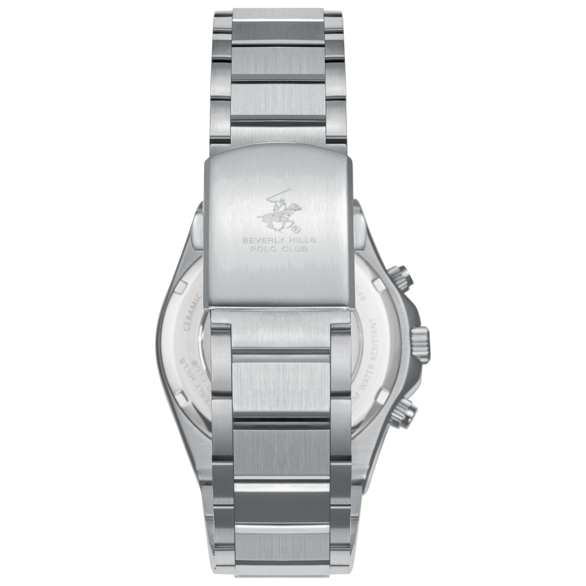 BEVERLY HILLS POLO CLUB  Мужские часы, кварцевый механизм, сталь с покрытием, 42 мм
