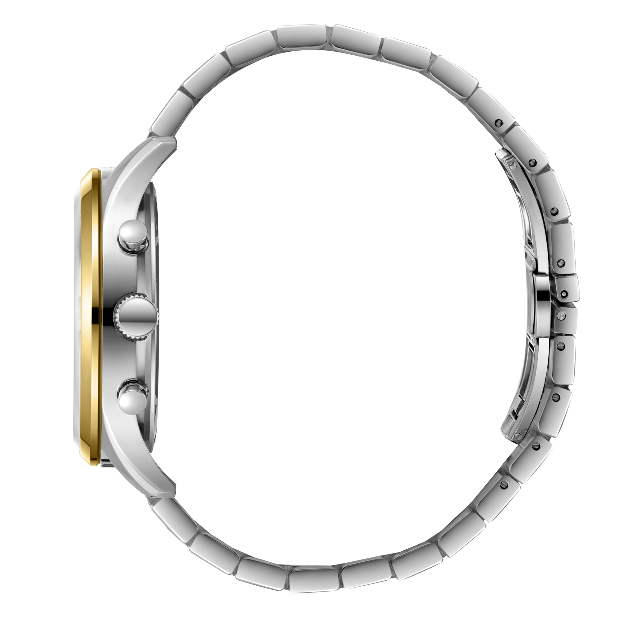 BEVERLY HILLS POLO CLUB  Мужские часы, кварцевый механизм, сталь с покрытием, 42,5 мм