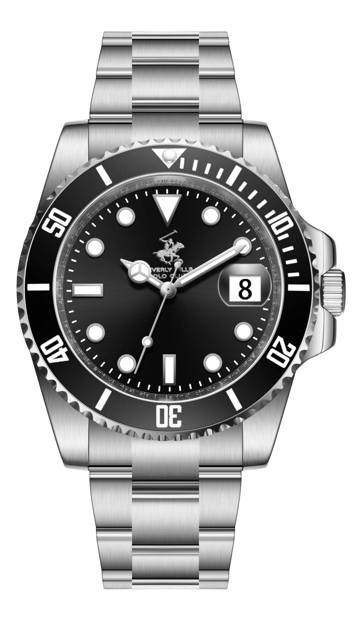 BEVERLY HILLS POLO CLUB   часы, кварцевый механизм, 40,5 мм