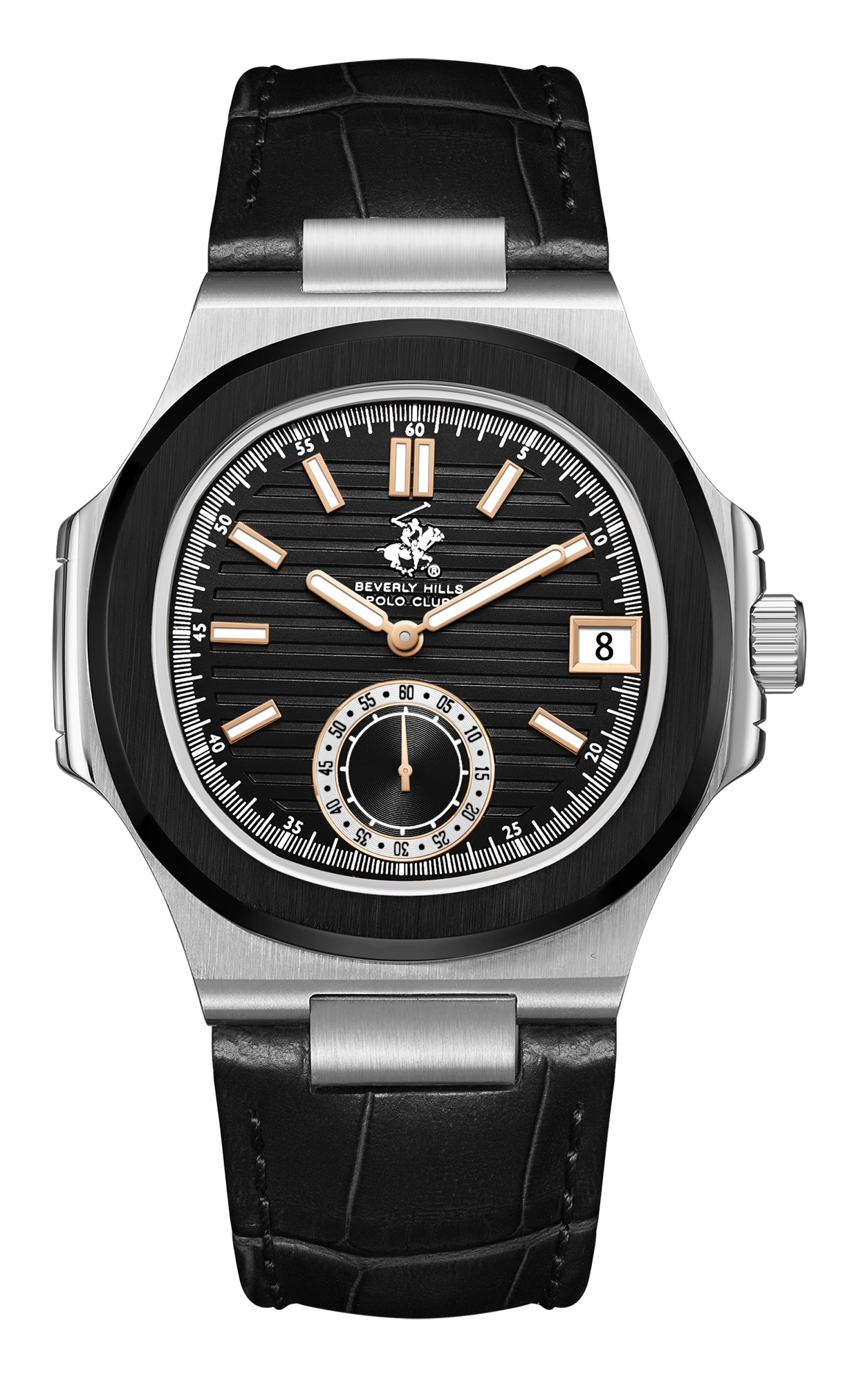 Часы BEVERLY HILLS POLO CLUB  BP3792X.361 Мужские часы, кварцевый механизм, сталь с покрытием, 43,5 мм