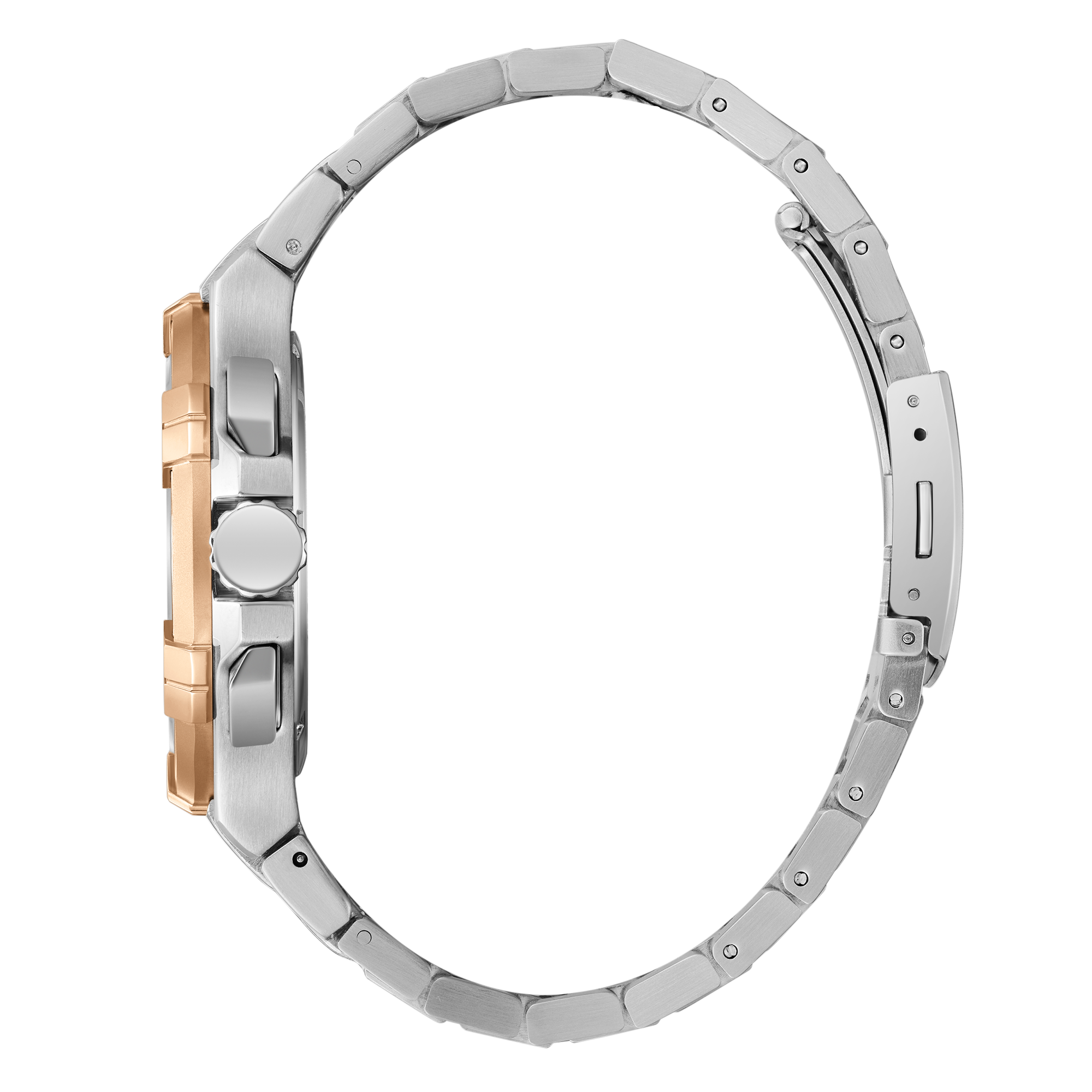 BEVERLY HILLS POLO CLUB  Мужские часы, кварцевый механизм, сталь с покрытием, 44 мм