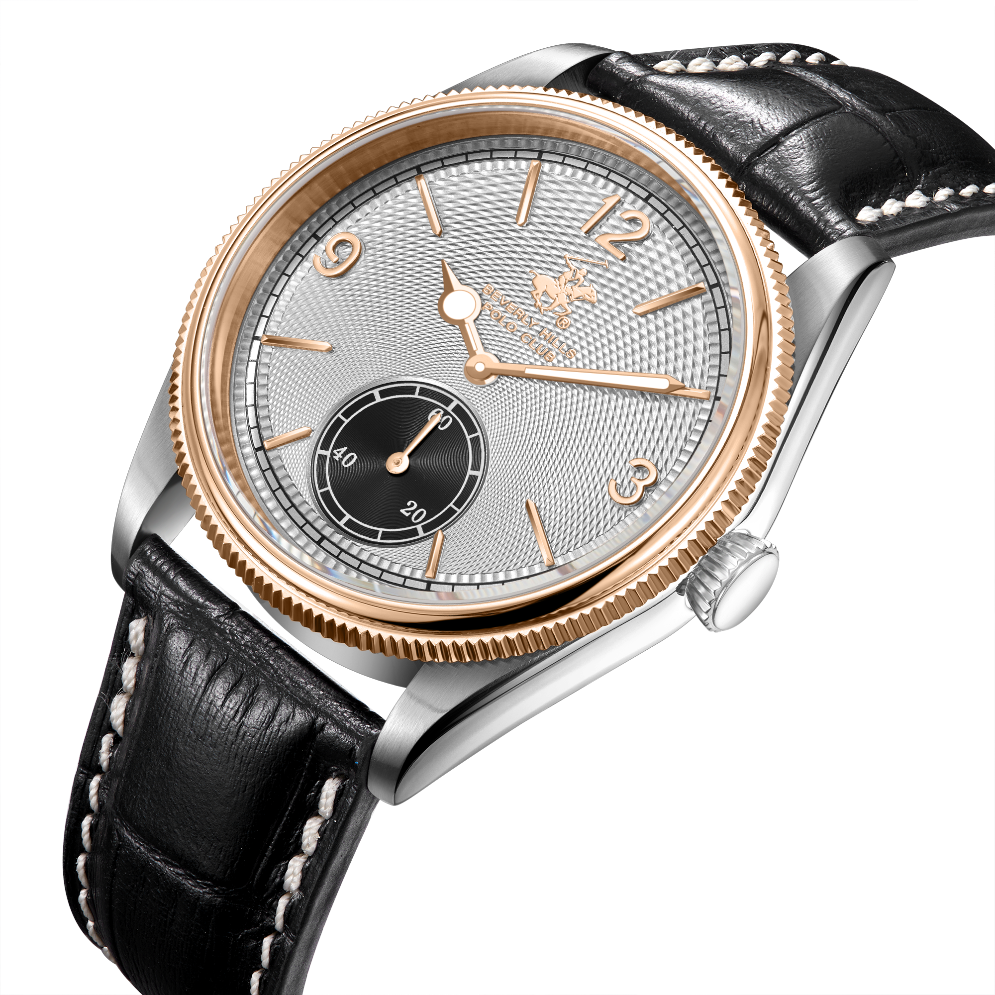 BEVERLY HILLS POLO CLUB   часы, кварцевый механизм, 39 мм