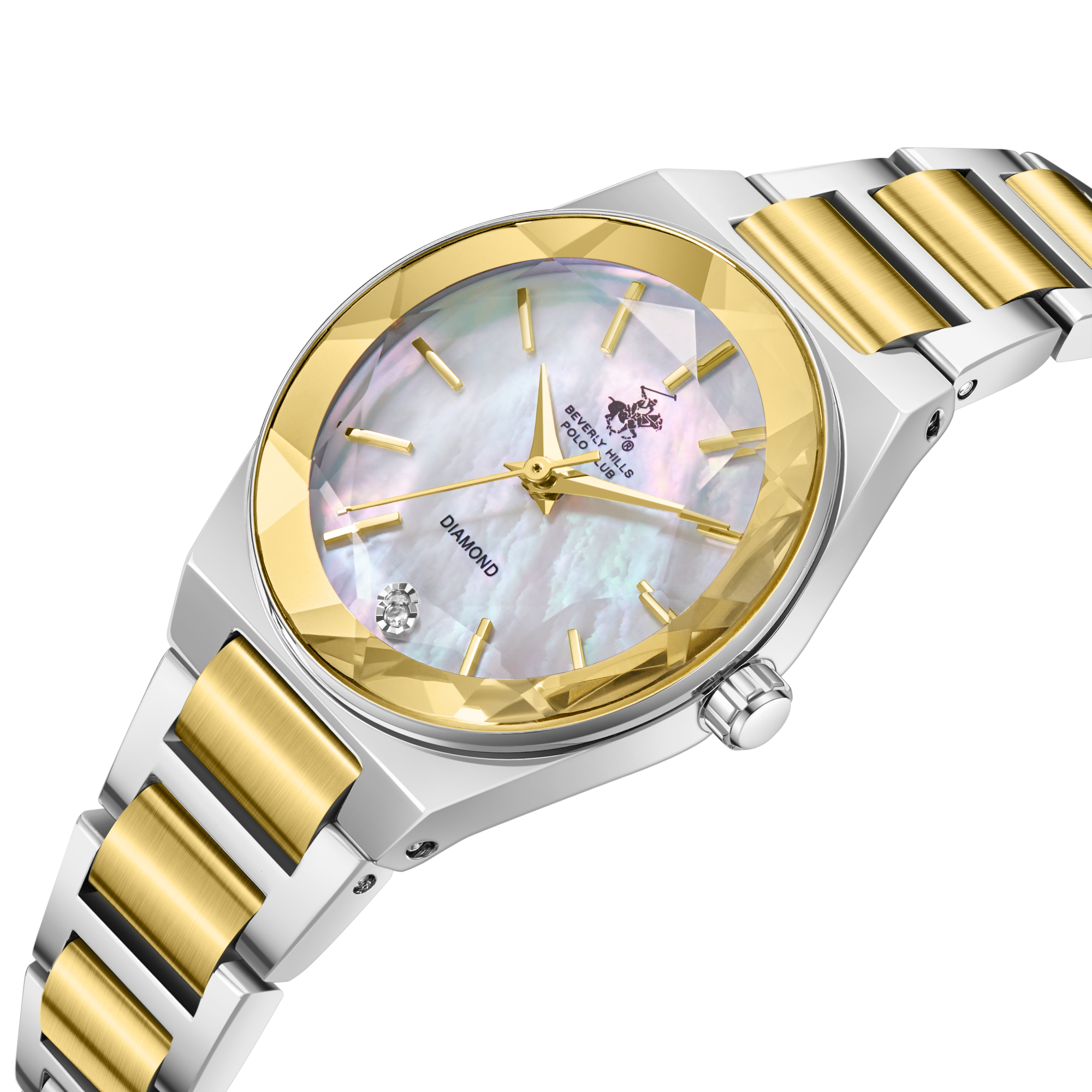 BEVERLY HILLS POLO CLUB   часы, кварцевый механизм, 28 мм