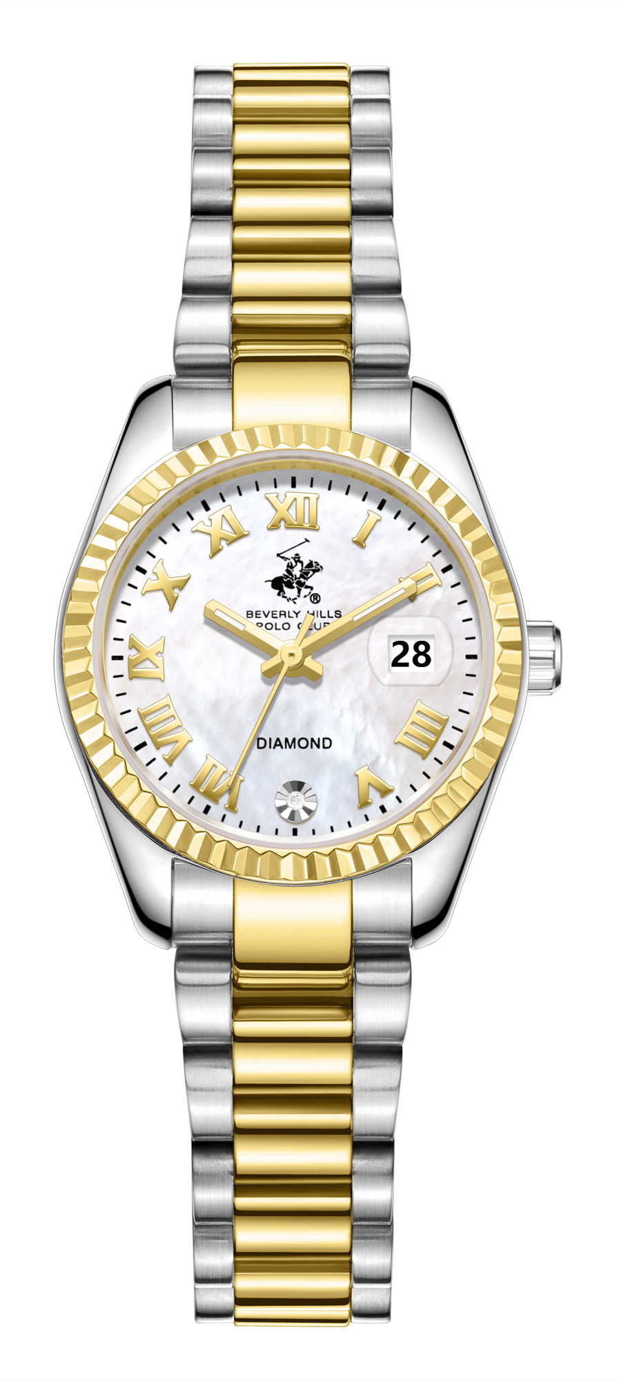 BEVERLY HILLS POLO CLUB   часы, кварцевый механизм, 28 мм