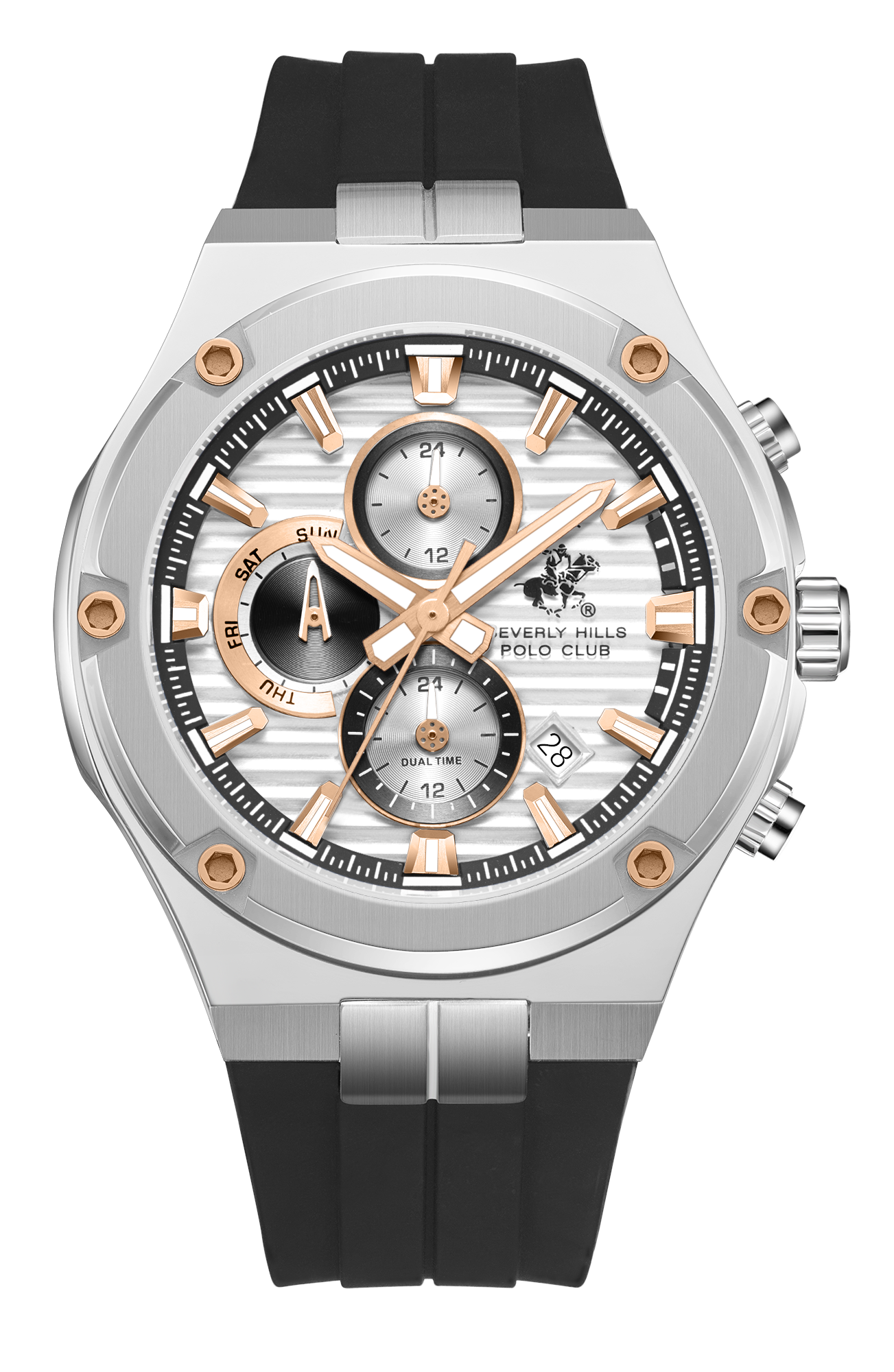 Часы BEVERLY HILLS POLO CLUB  BP3822X.331  часы, кварцевый механизм, 46,5 мм