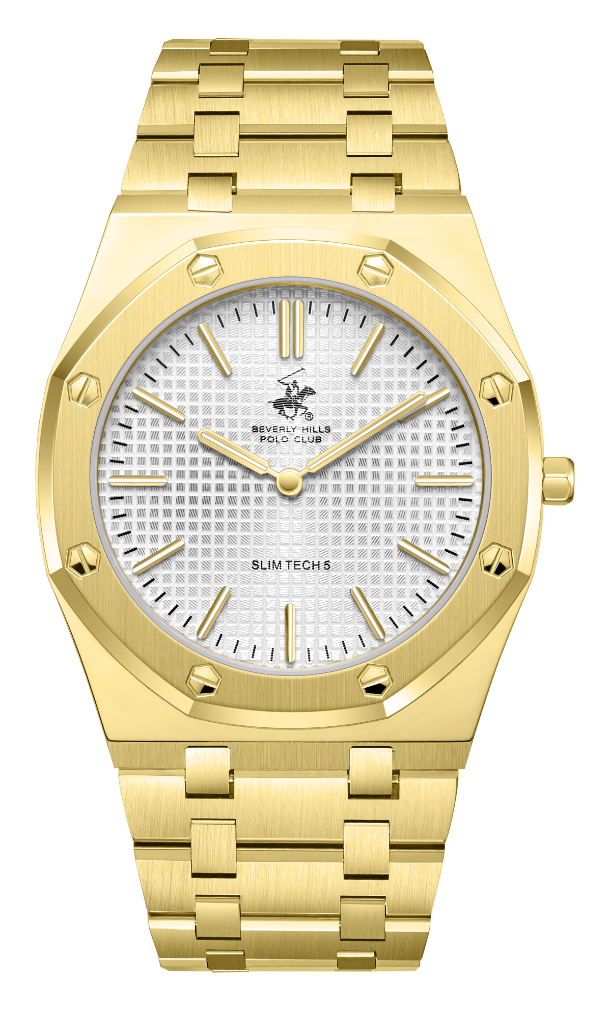 BEVERLY HILLS POLO CLUB   часы, кварцевый механизм, 39 мм