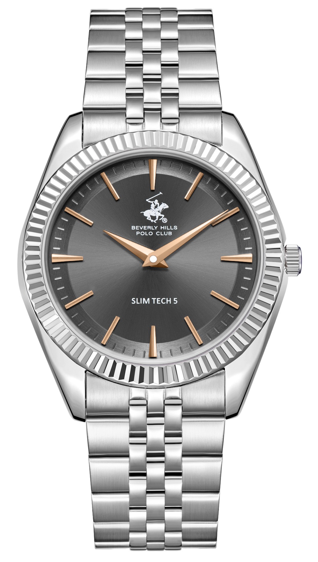 BEVERLY HILLS POLO CLUB   часы, кварцевый механизм, 39 мм