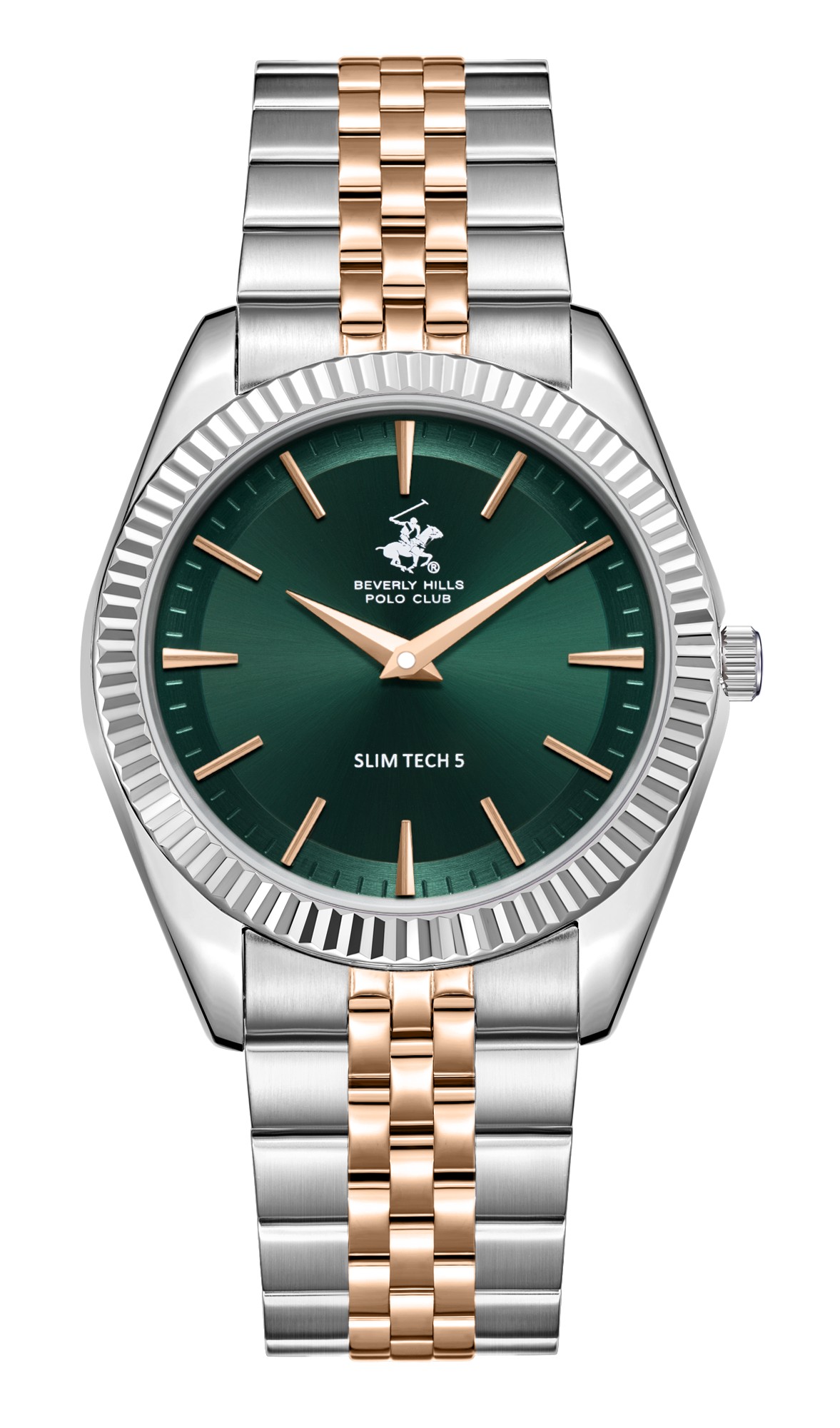 BEVERLY HILLS POLO CLUB   часы, кварцевый механизм, 39 мм