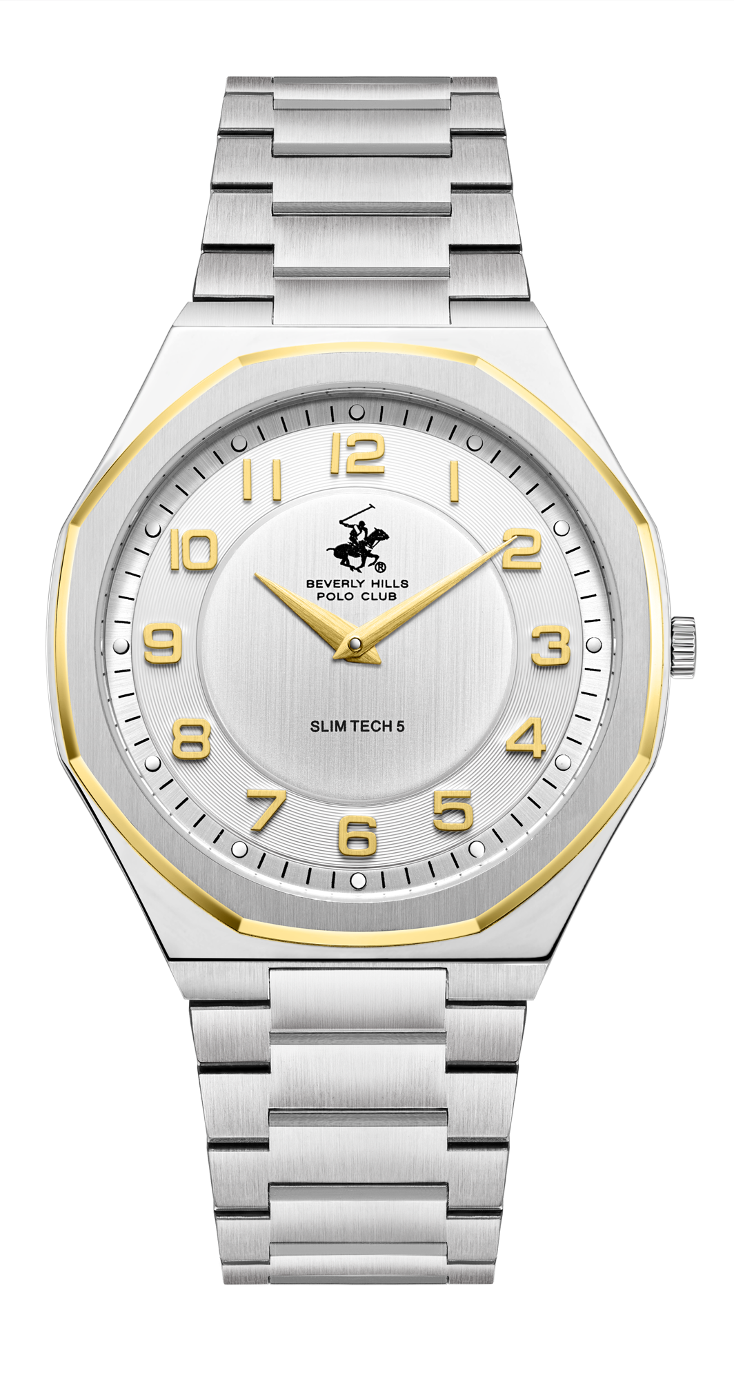 BEVERLY HILLS POLO CLUB   часы, кварцевый механизм, 40 мм