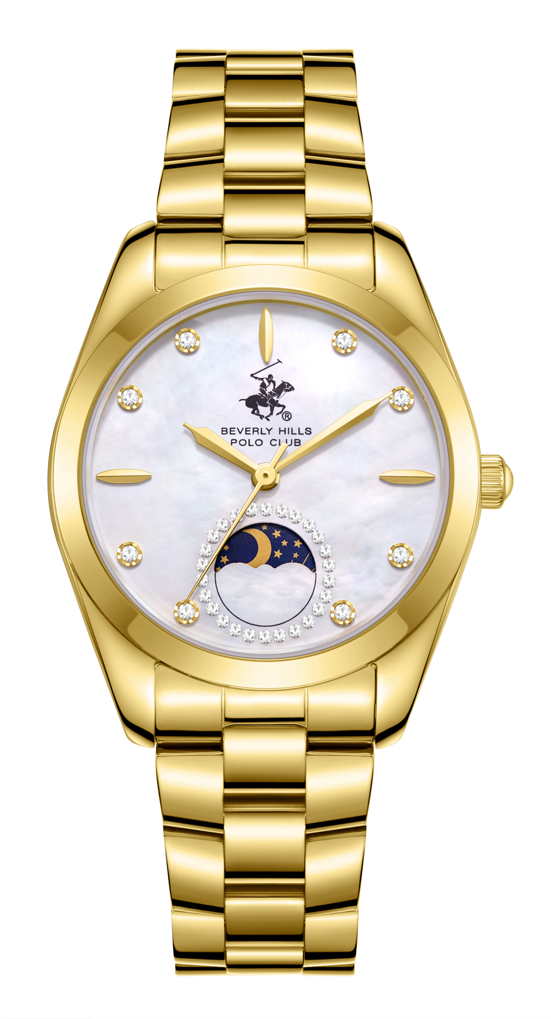 BEVERLY HILLS POLO CLUB   часы, кварцевый механизм, 30 мм