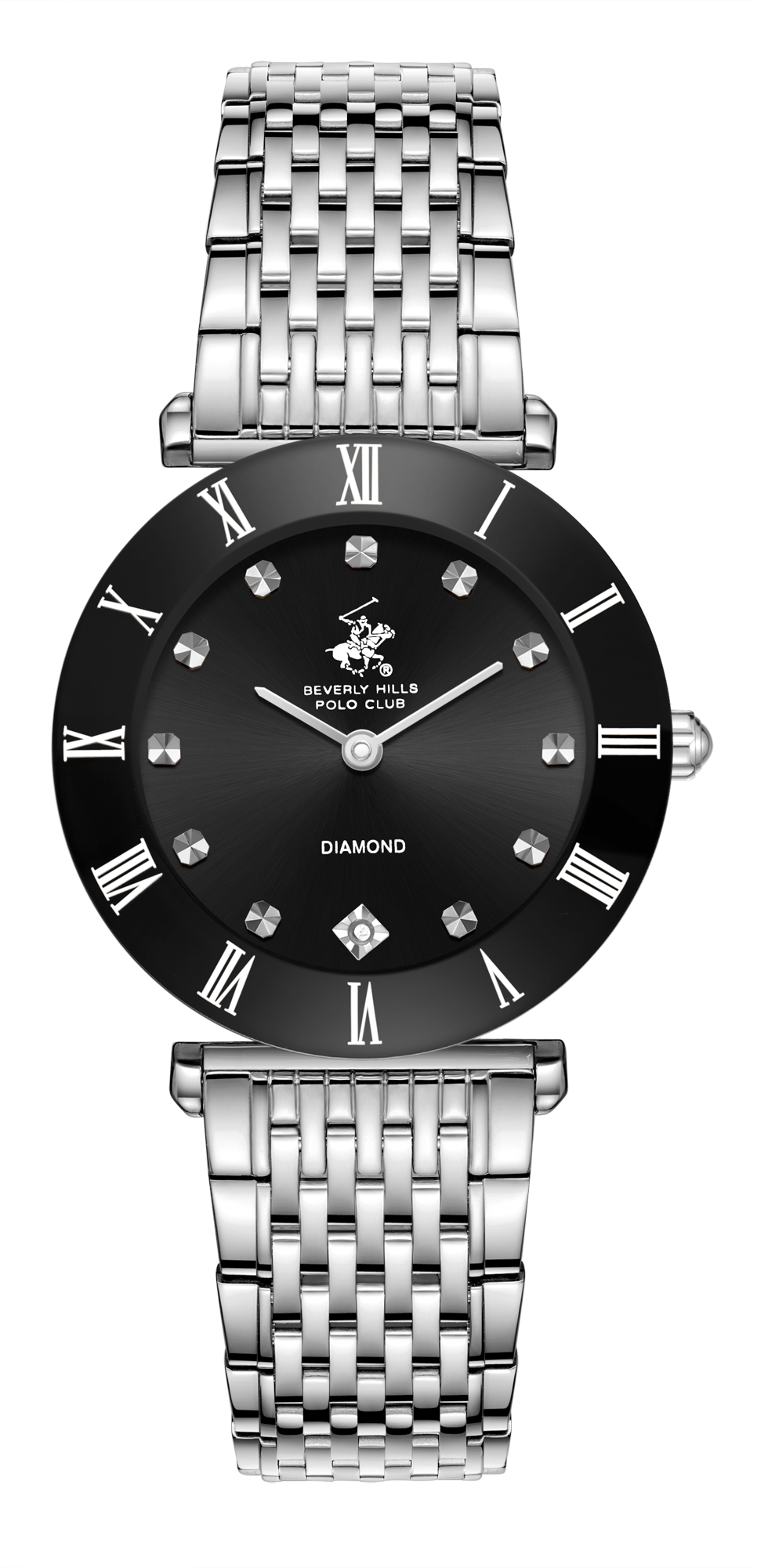 Часы BEVERLY HILLS POLO CLUB  BP3839C.350  часы, кварцевый механизм, суперметалл, 30 мм