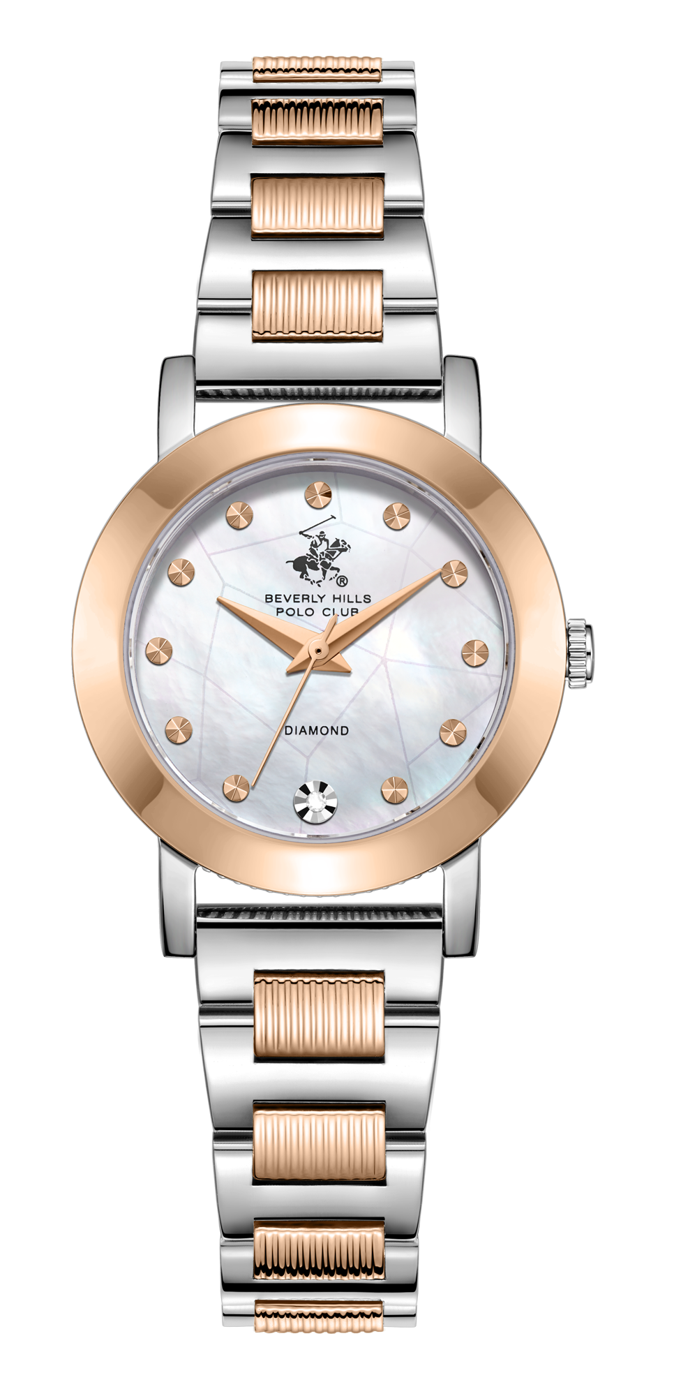 BEVERLY HILLS POLO CLUB   часы, кварцевый механизм, 28 мм
