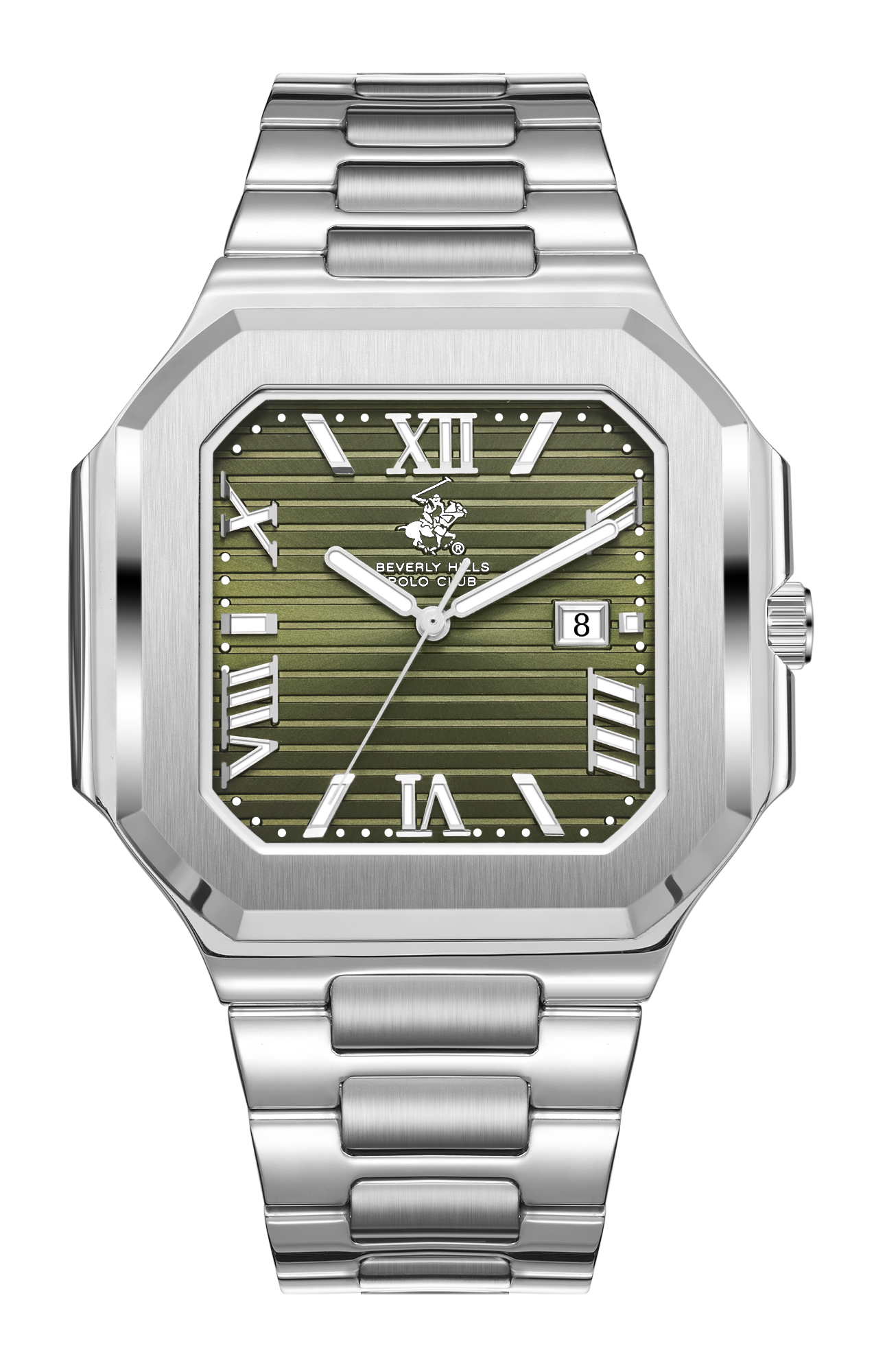 BEVERLY HILLS POLO CLUB   часы, кварцевый механизм, 45 мм
