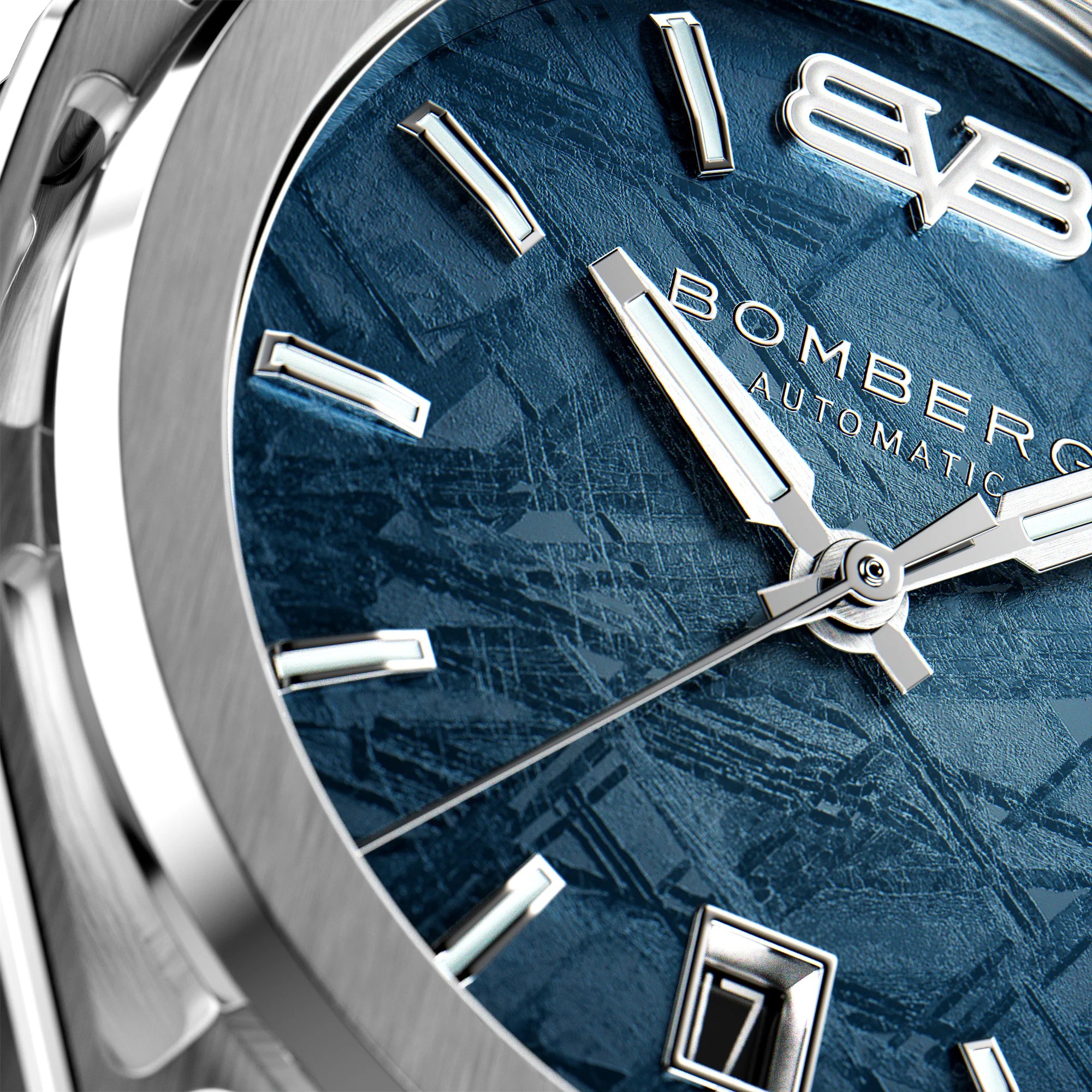 Bomberg  Мужские швейцарские часы, автоматический механизм, сталь, 42мм