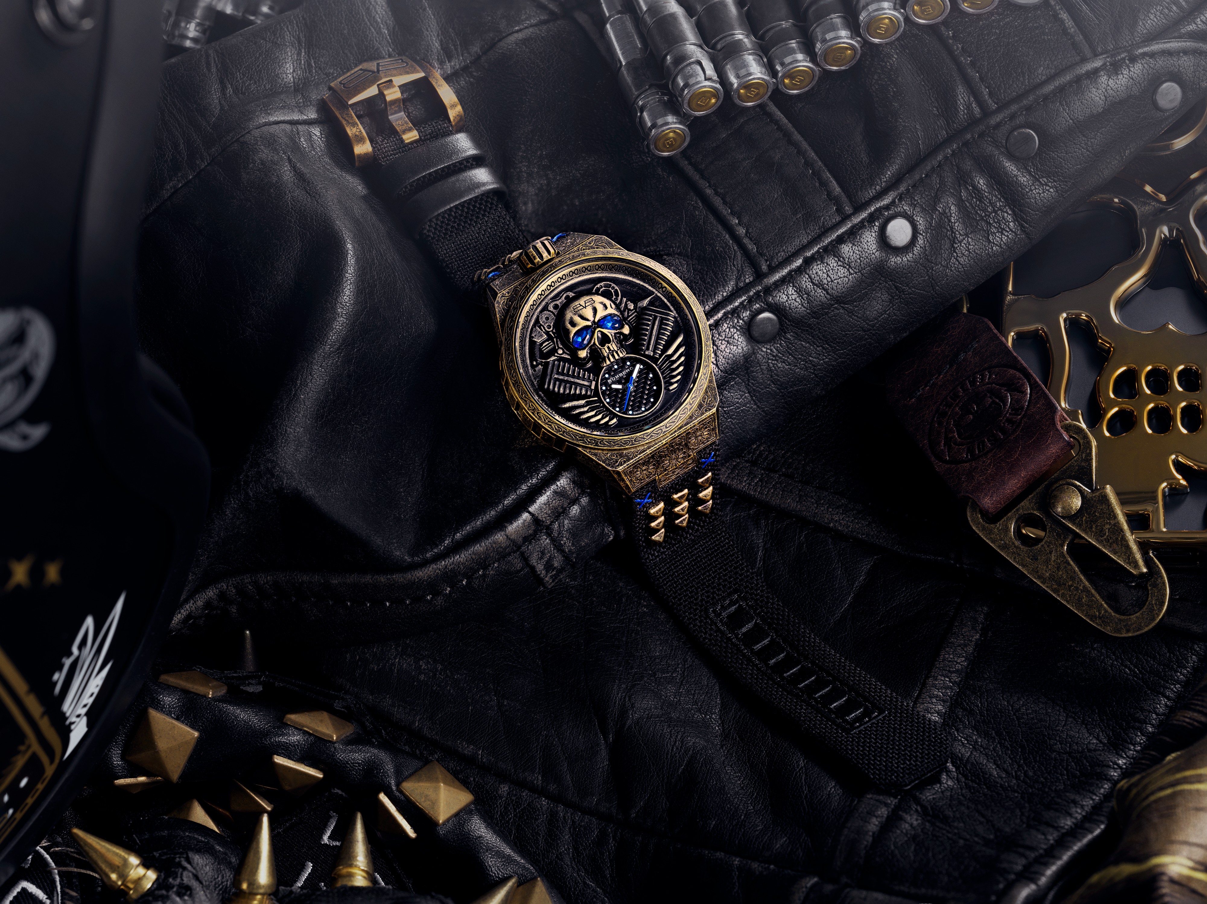 Часы BOMBERG  BF43H3PBR.15-3.12, Диаметр корпуса: 43мм