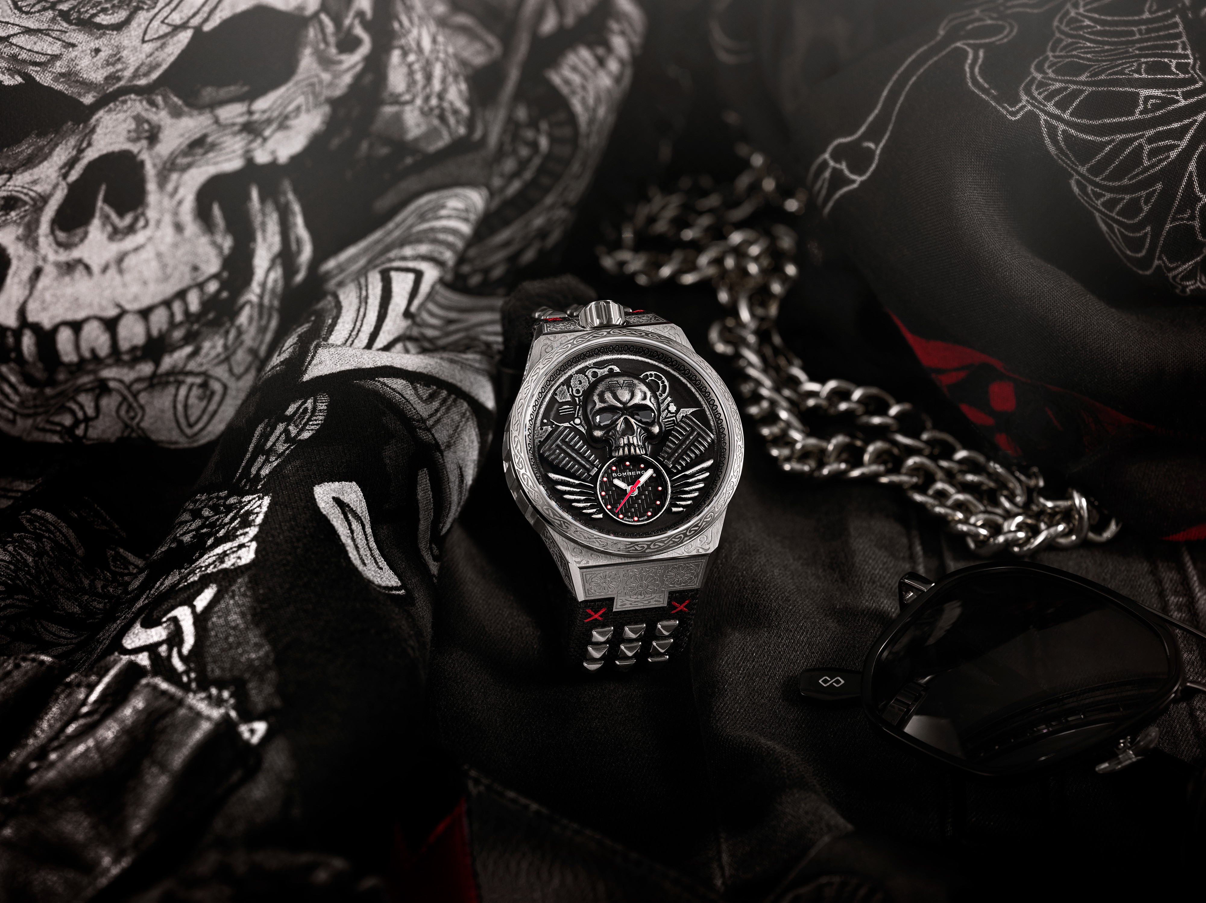 Часы BOMBERG  BF43H3SS.15-1.12, Браслет/Ремень: Ремешок каучуковый