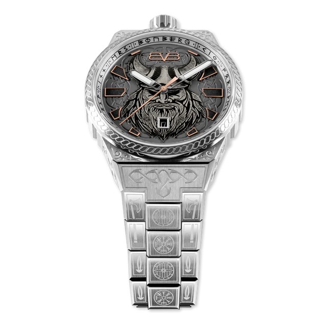 Bomberg  Мужские швейцарские часы, кварцевый механизм, сталь, 43мм