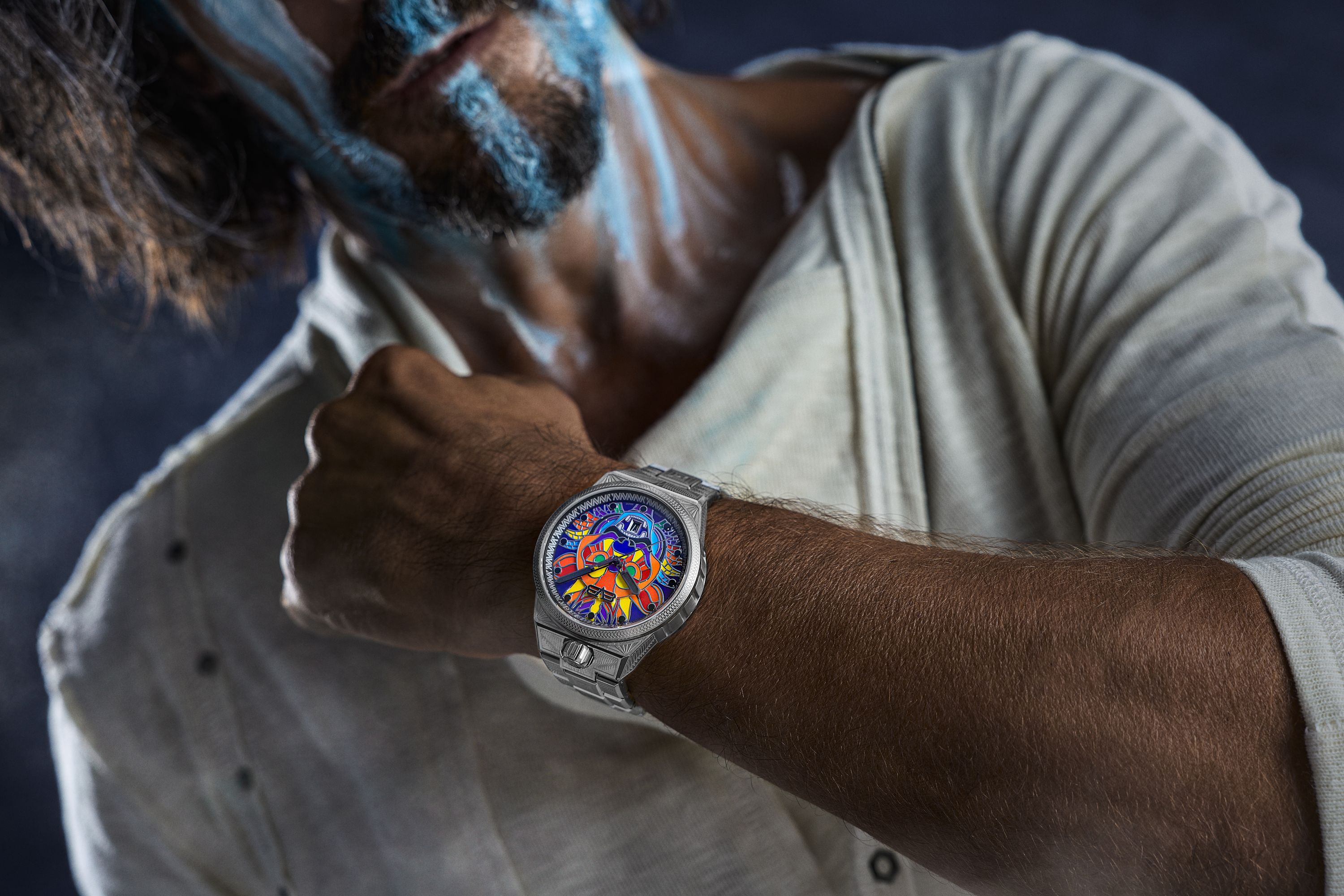 BOMBERG  Мужские швейцарские часы, кварцевый механизм, сталь, 43мм