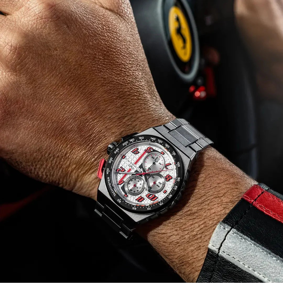 BOMBERG  Мужские швейцарские часы, кварцевый механизм, сталь, 42мм