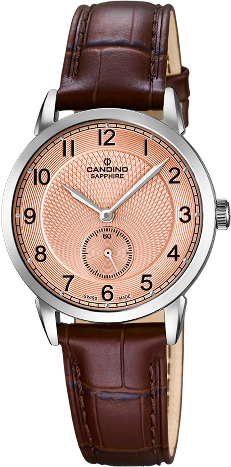 CANDINO  Женские швейцарские часы, кварцевый механизм, сталь, 31,5 мм