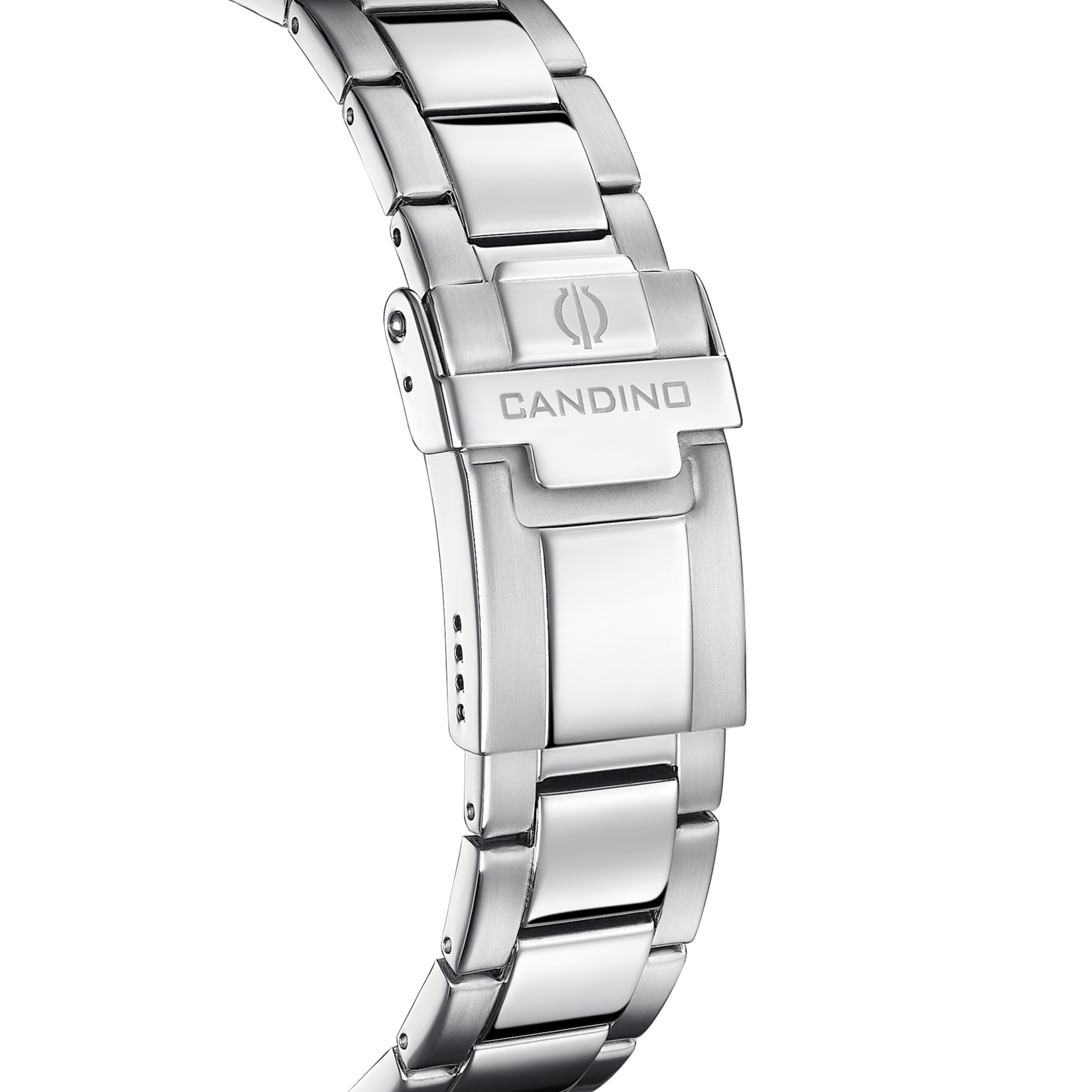CANDINO  Мужские швейцарские часы, кварцевый механизм, сталь, 45 мм