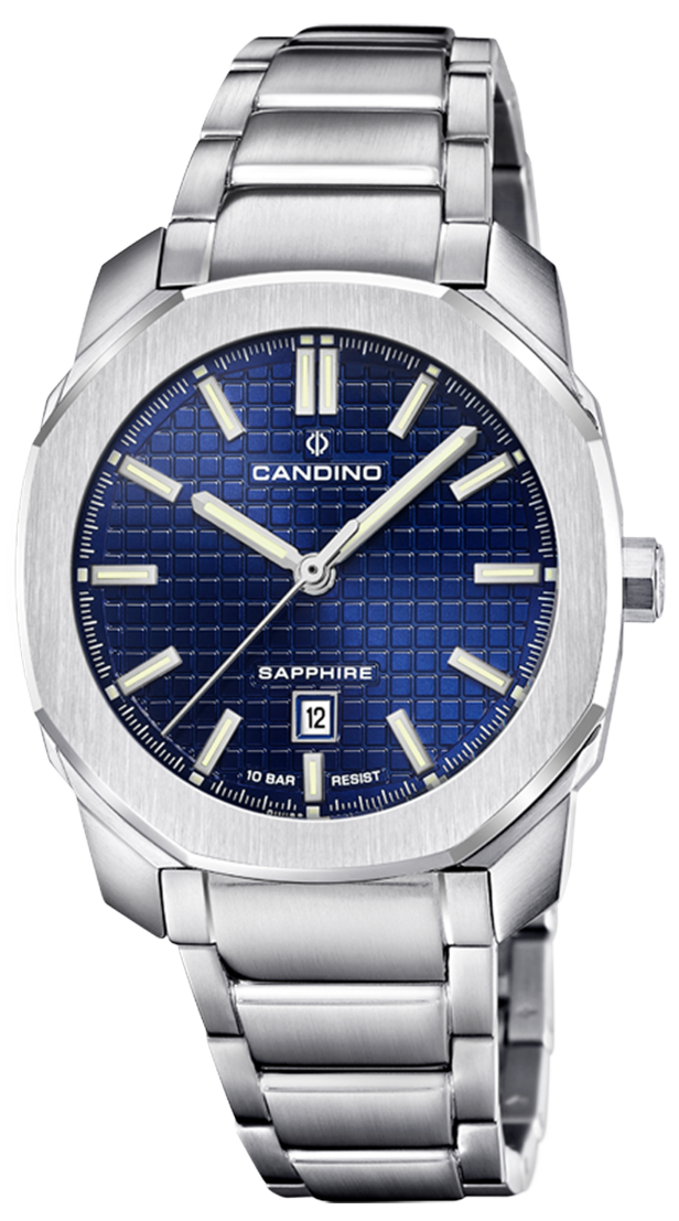 CANDINO  Женские швейцарские часы, кварцевый механизм, сталь, 35 мм