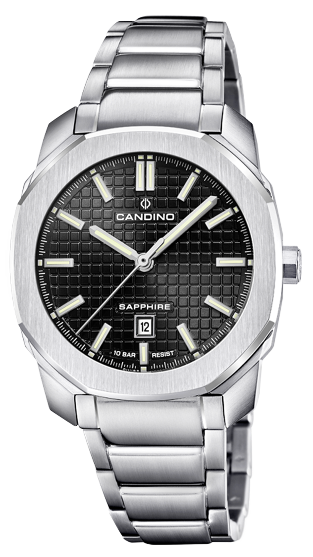 CANDINO  Женские швейцарские часы, кварцевый механизм, сталь, 35 мм