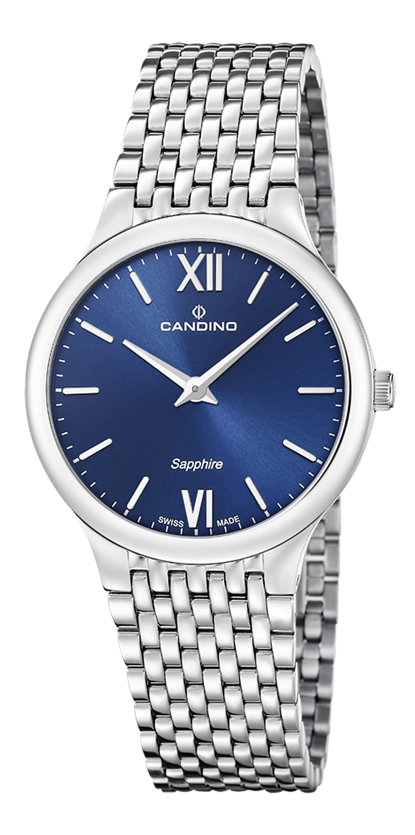 CANDINO  Женские швейцарские часы, кварцевый механизм, сталь, 33,5 мм
