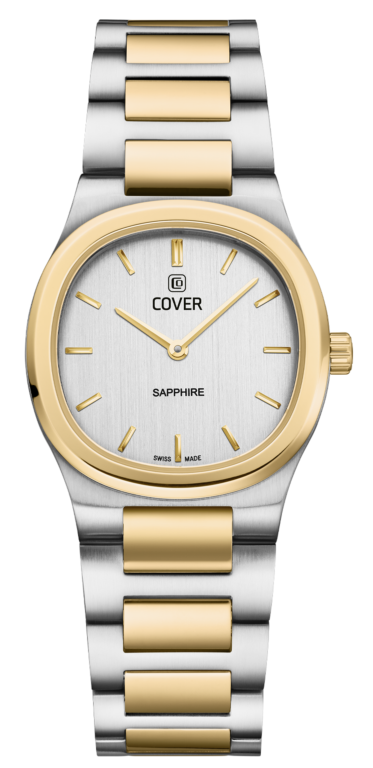 COVER   швейцарские часы, кварцевый механизм, сталь с покрытием, 28 x 28 мм