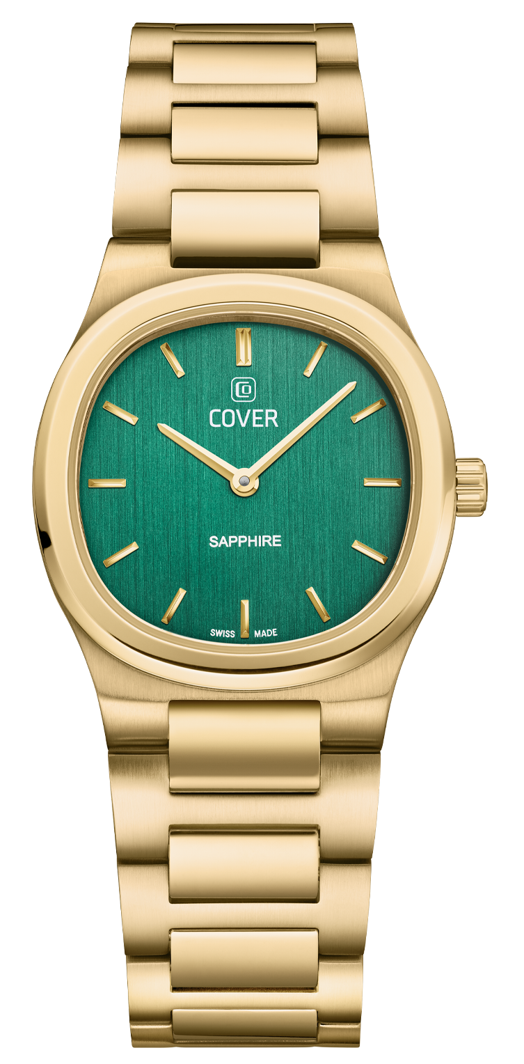 COVER   швейцарские часы, кварцевый механизм, сталь с покрытием, 28 x 28 мм