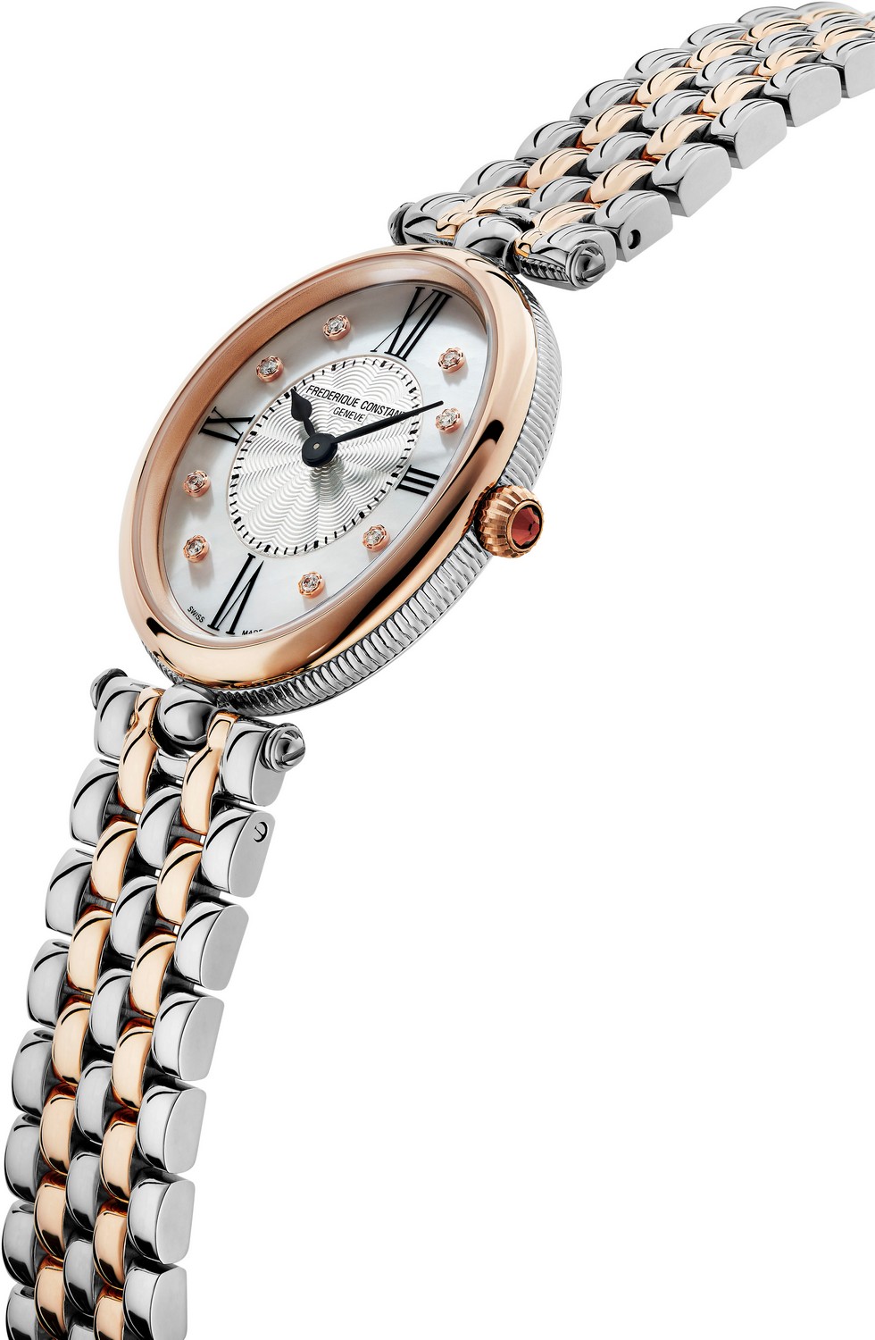 Часы FREDERIQUE CONSTANT ART DECO FC-200RMPW2V2B, Функции: Часы, минуты