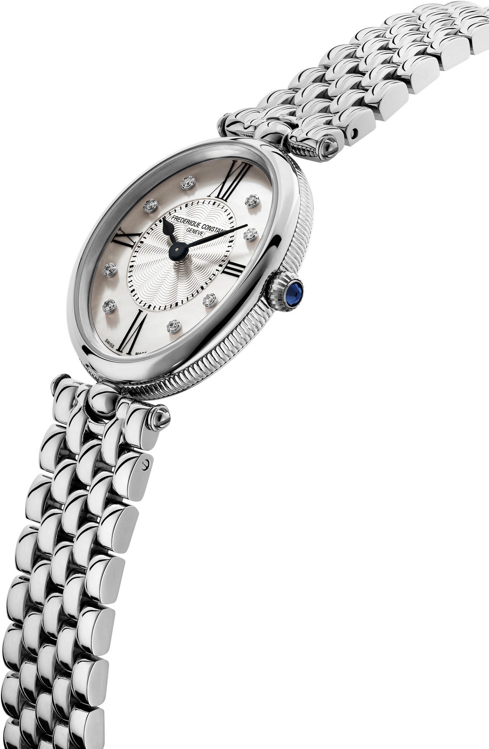 Часы FREDERIQUE CONSTANT ART DECO FC-200RMPW2V6B, Функции: Часы, минуты